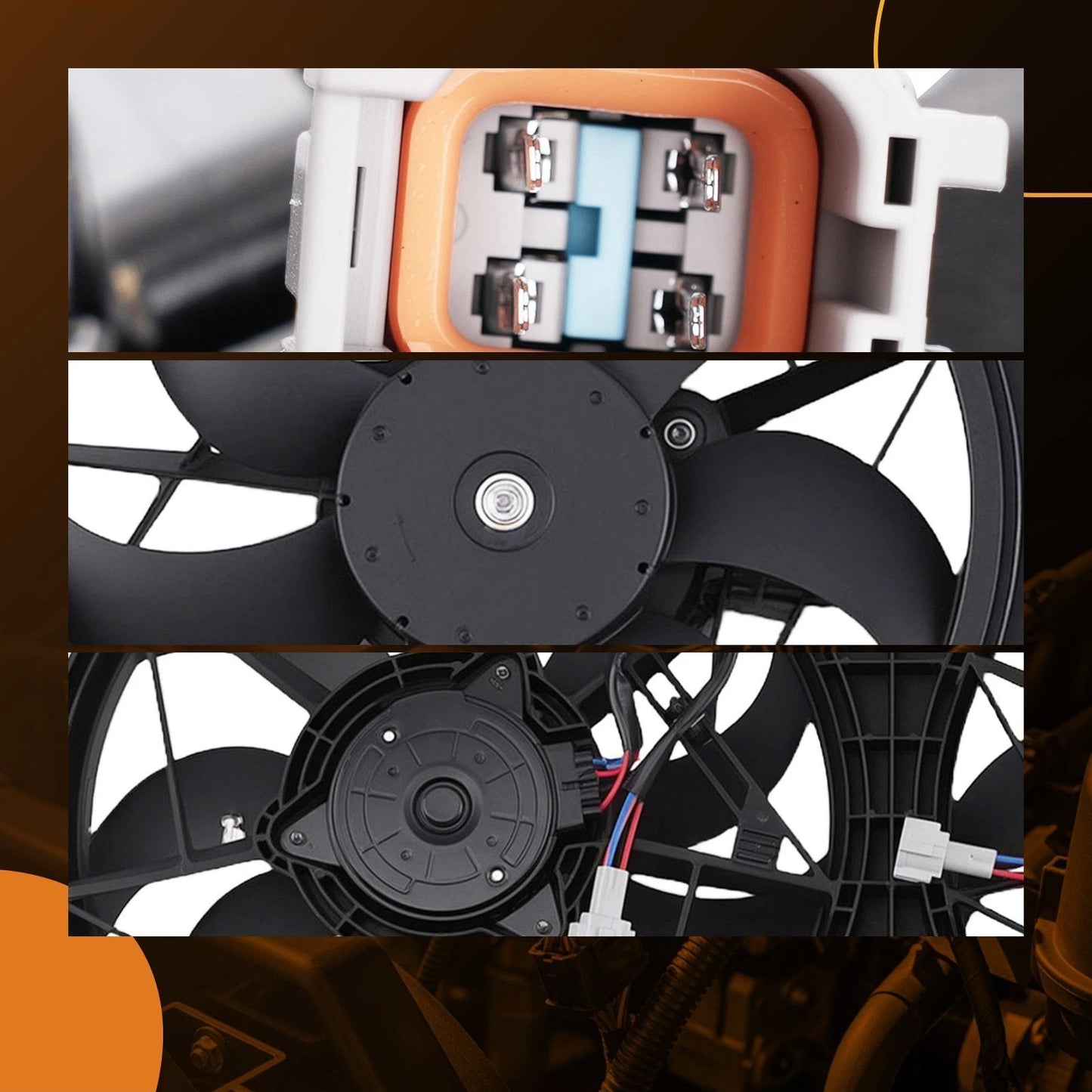 Electric Cooling Fan Assembly for Nissan Murano (2015–2018) TYC