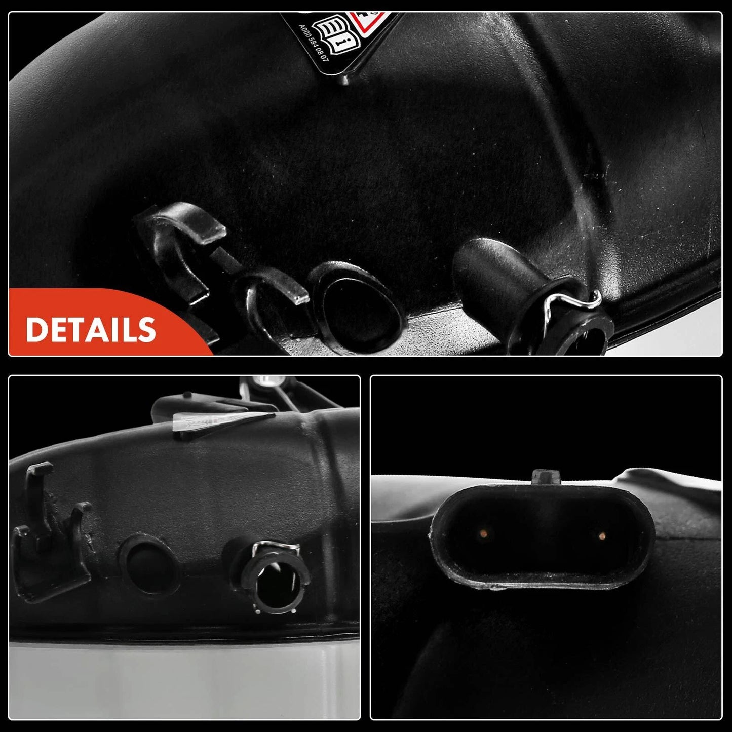 Coolant Expansion Tank with Sensor for Mercedes-Benz W222 S550e (2016–2018)