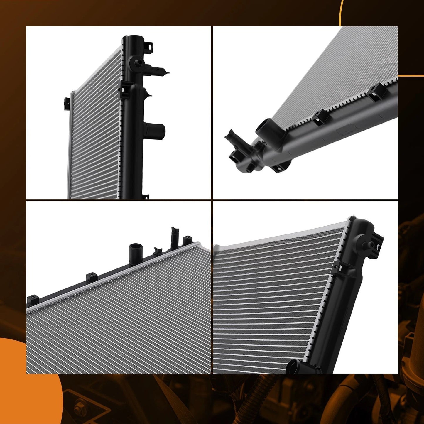 Direct Mount Radiator for Honda CR-V 1.5L (2017–2022)