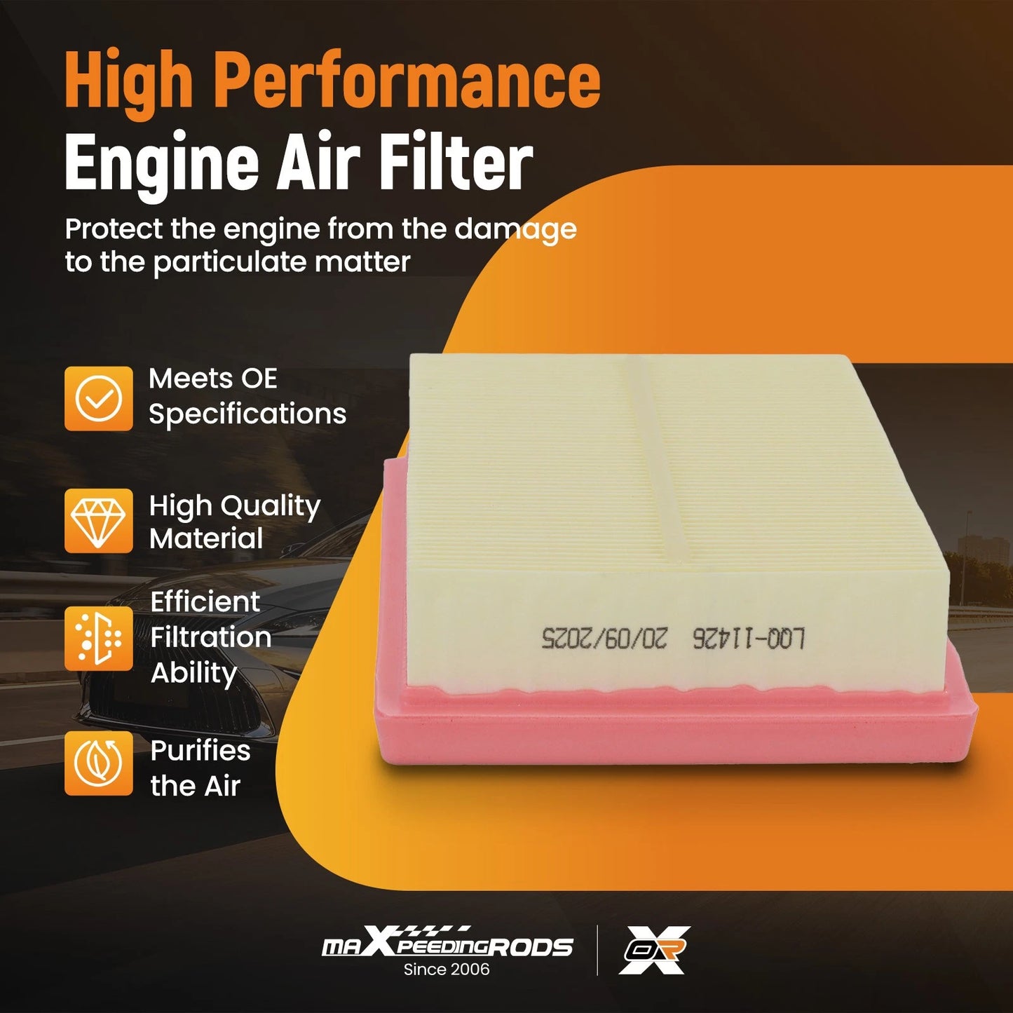 Air Filter for Toyota Prius (2016–2022)
