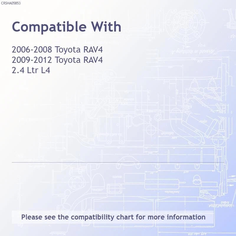 Dual Fan Assembly Replacement Repair Part for Toyota RAV4 (2006–2008)