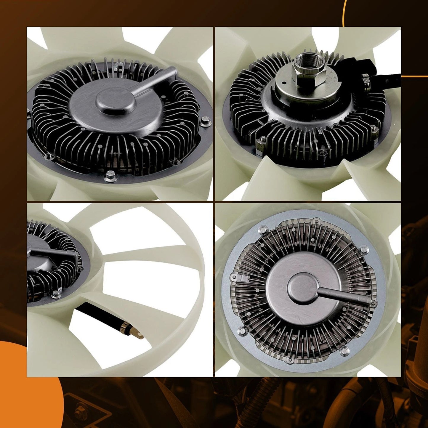 Cooling Fan Clutch for Mercedes Sprinter 2500/3500/4500 (2010–2021)