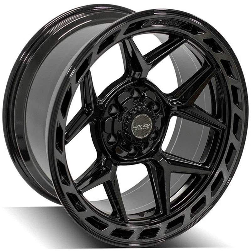 Gloss Black Wheel with Brushed Face for Toyota Land Cruiser (2023–2023)