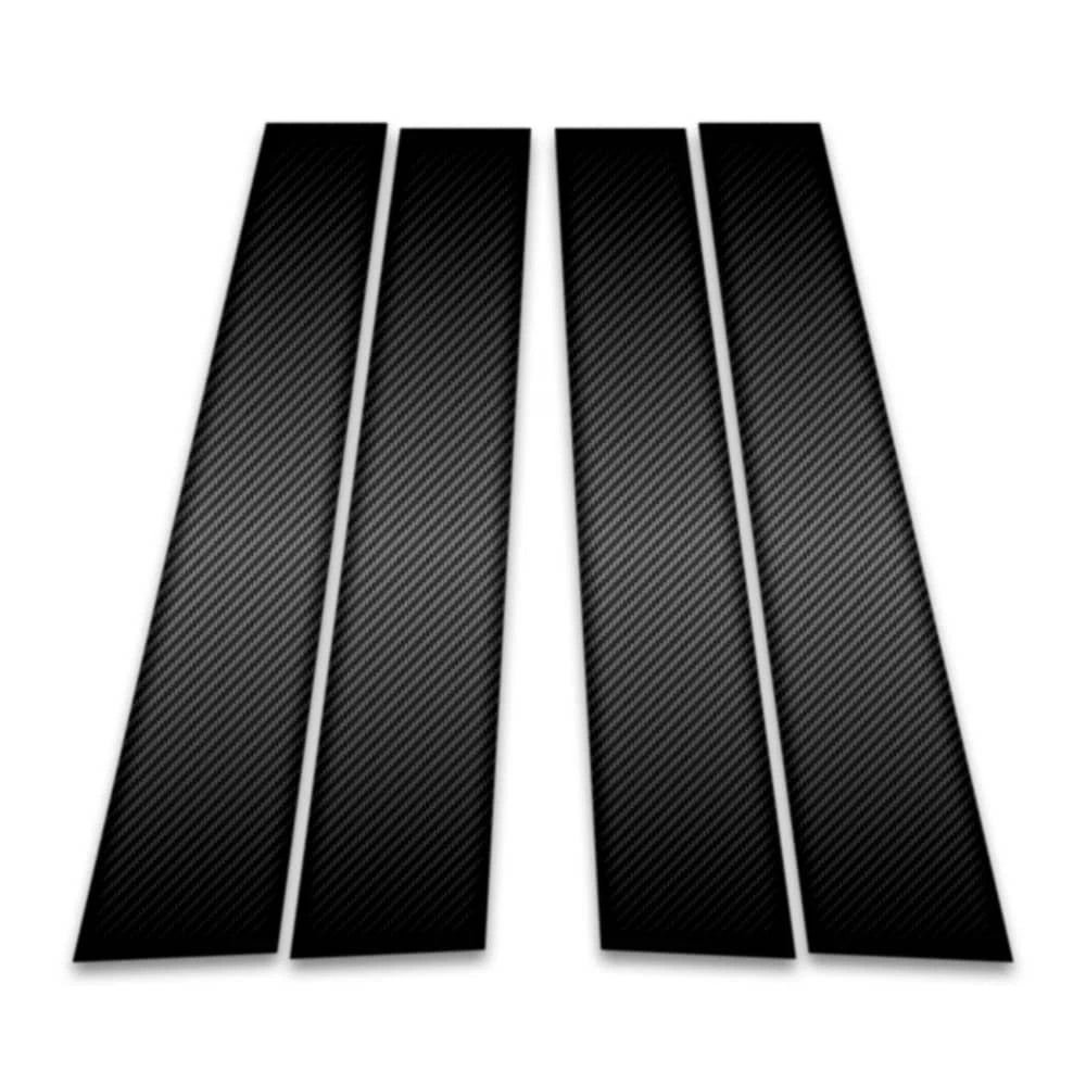 4pc Carbon Fiber Pillar Post Covers for 2007-2013 Acura MDX - SRC0022