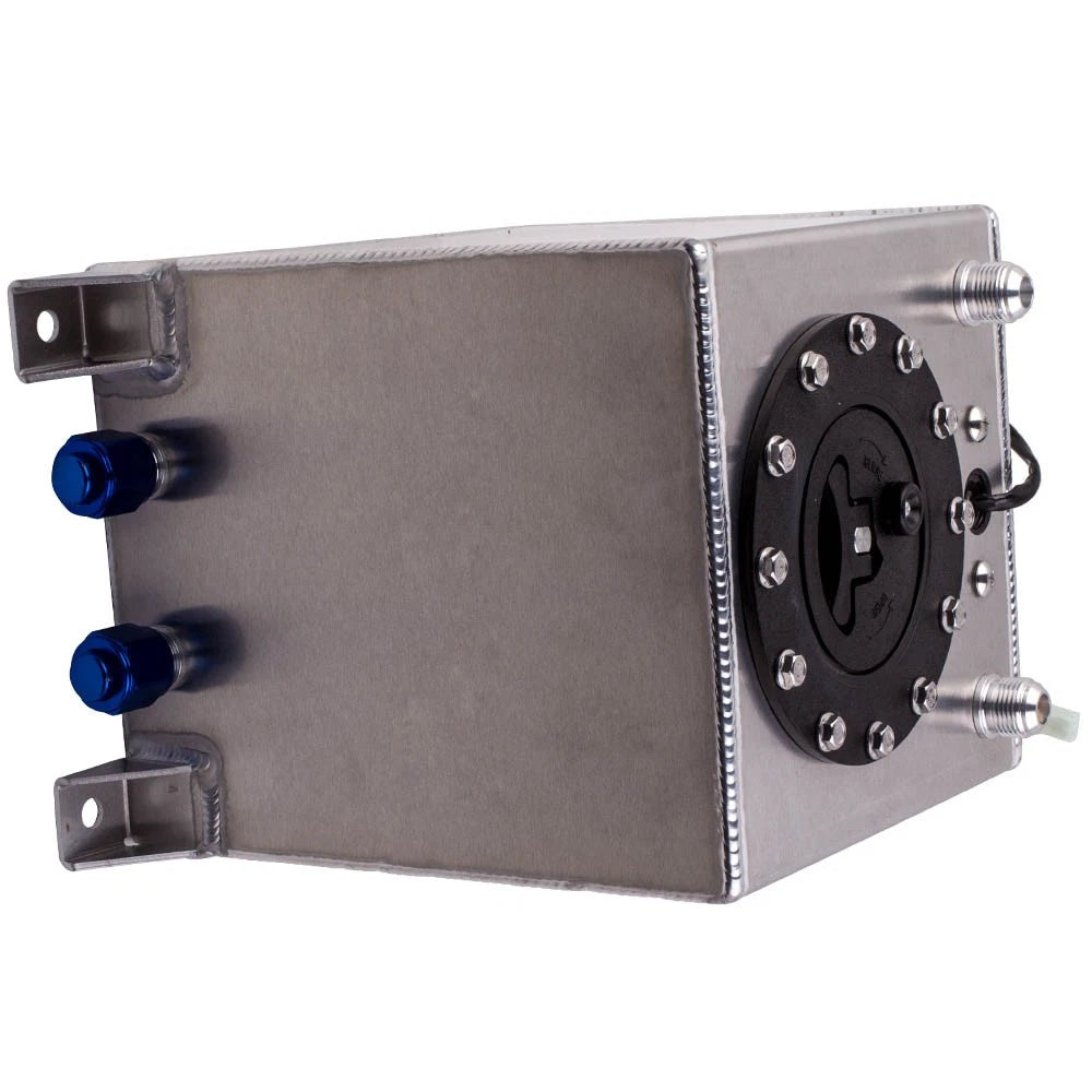 Brand New 2.5 Gallon Universal Aluminum Fuel Tank for Sending Unit (Silver) (2024–2024)