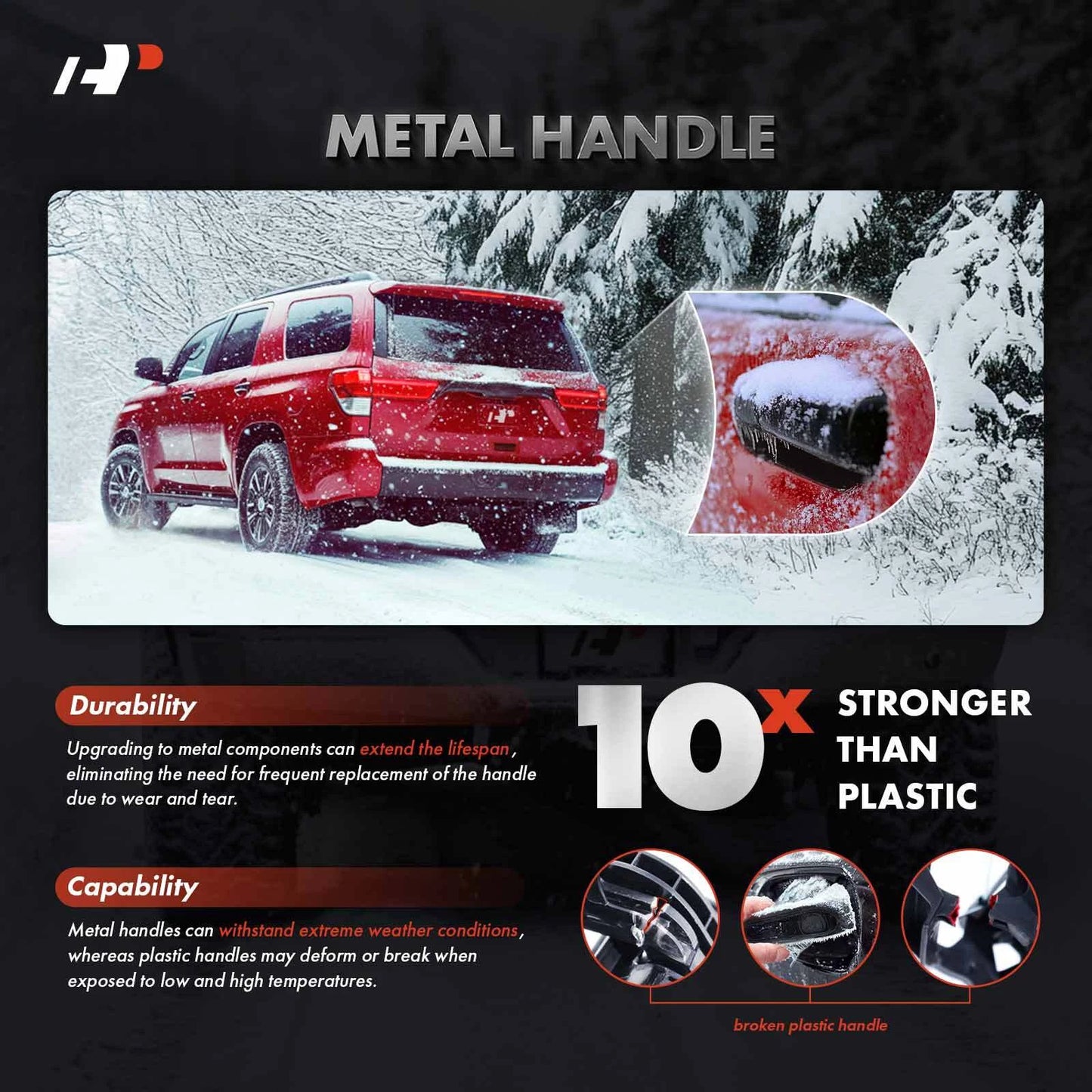 All Metal Tailgate Handle for Silverado 1500 (1999–2006)
