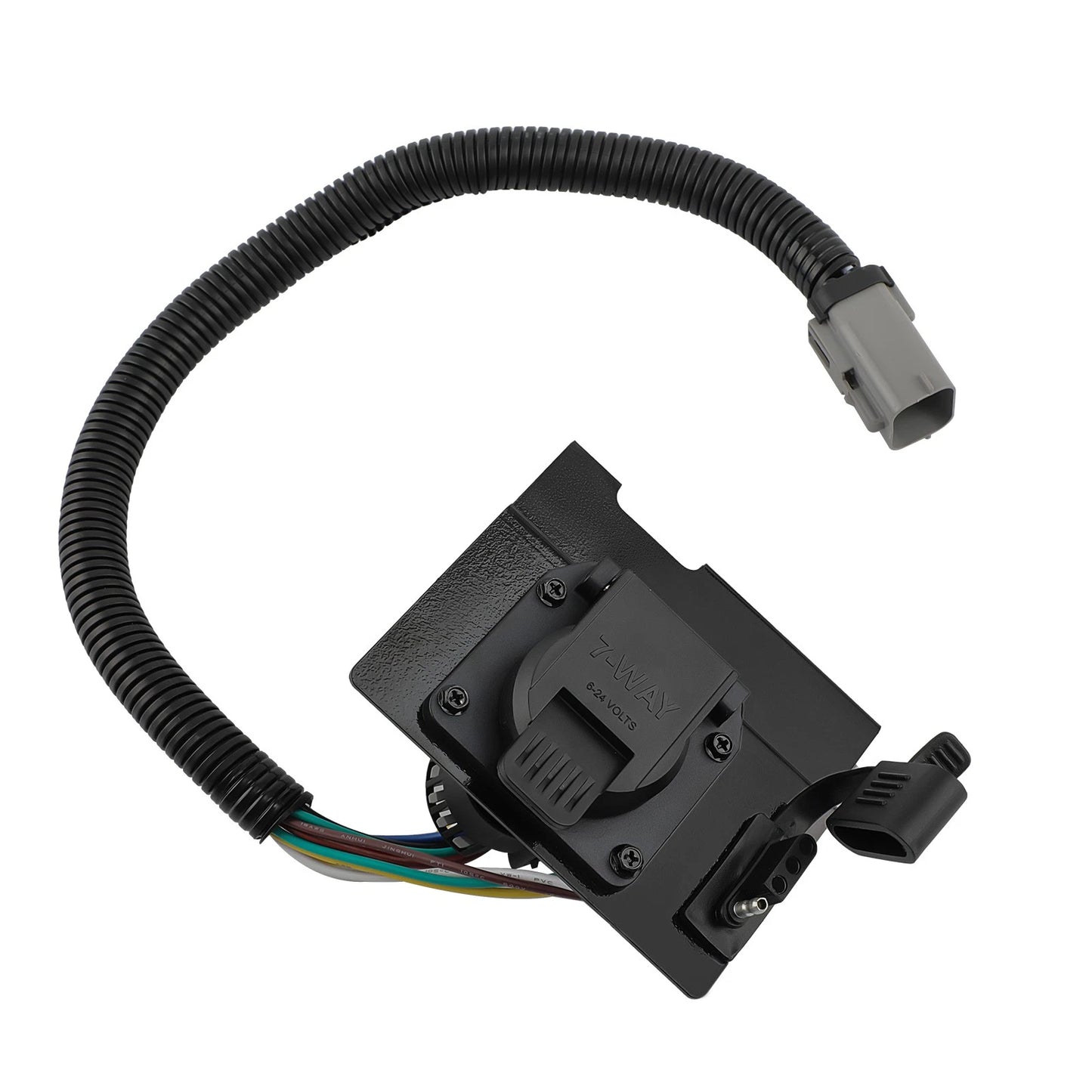 7 & 4 Pin Trailer Plug Wiring Harness for Ford F250 F350 (1999–2001)