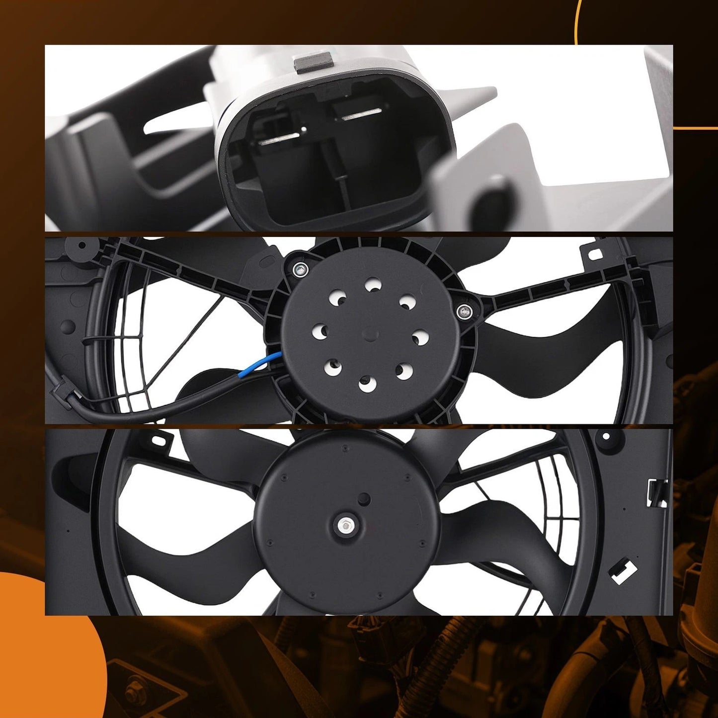 Electric Radiator Cooling Fan for Nissan Sentra (2020–2021)