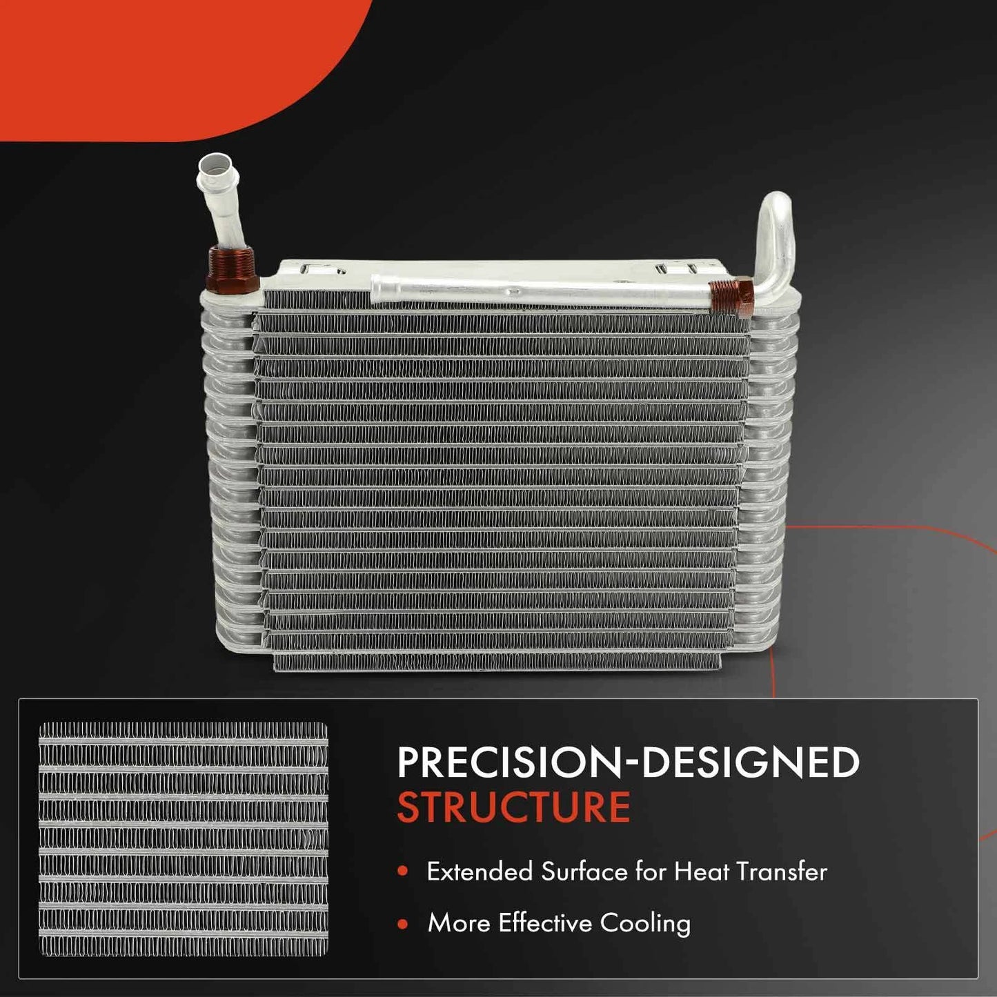 A/C Evaporator Core for Chevy G10 G20 G30 GMC G1500 (1985–1992)