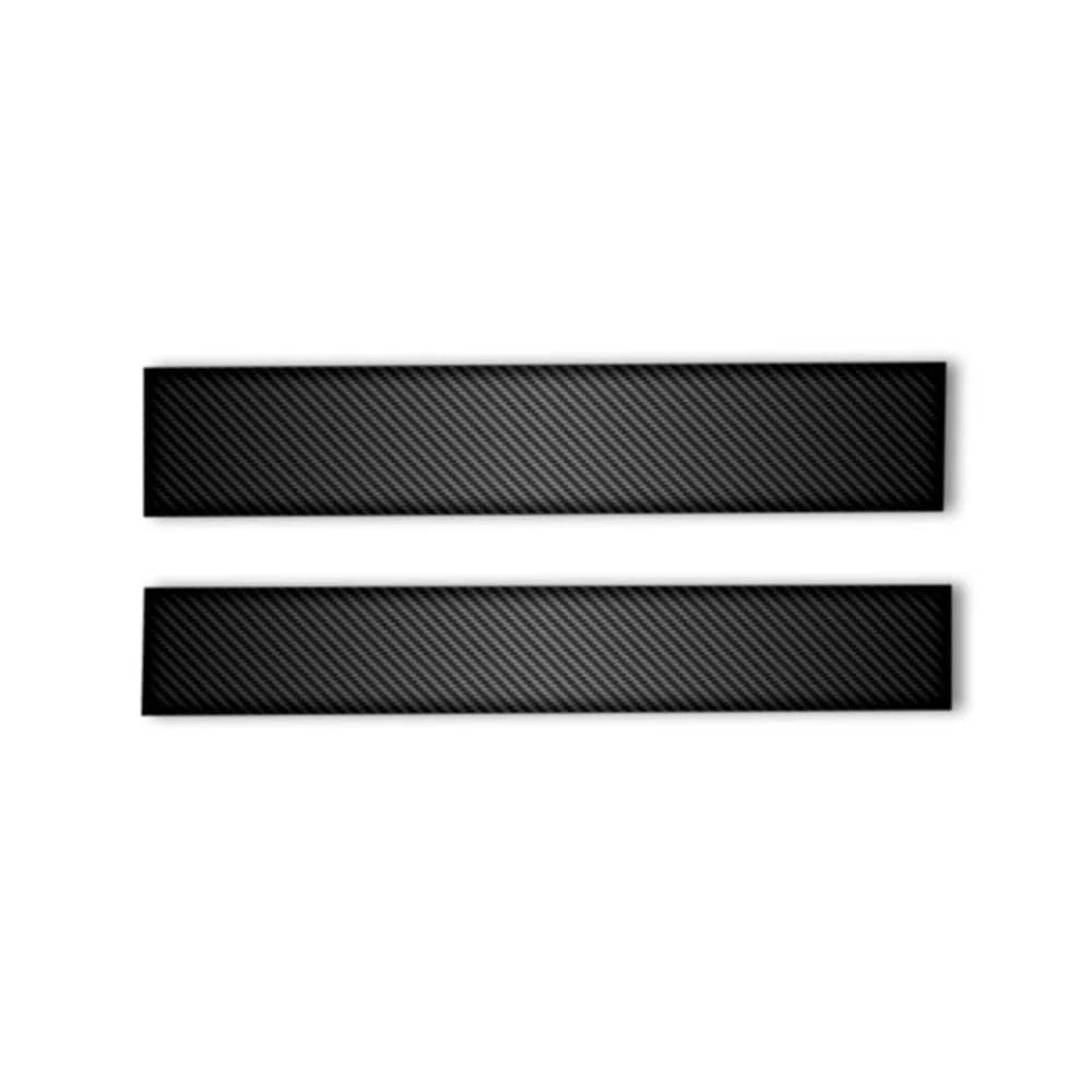 2pc Carbon Fiber Rear Window Trim for 2009-2018 Dodge Ram 1500