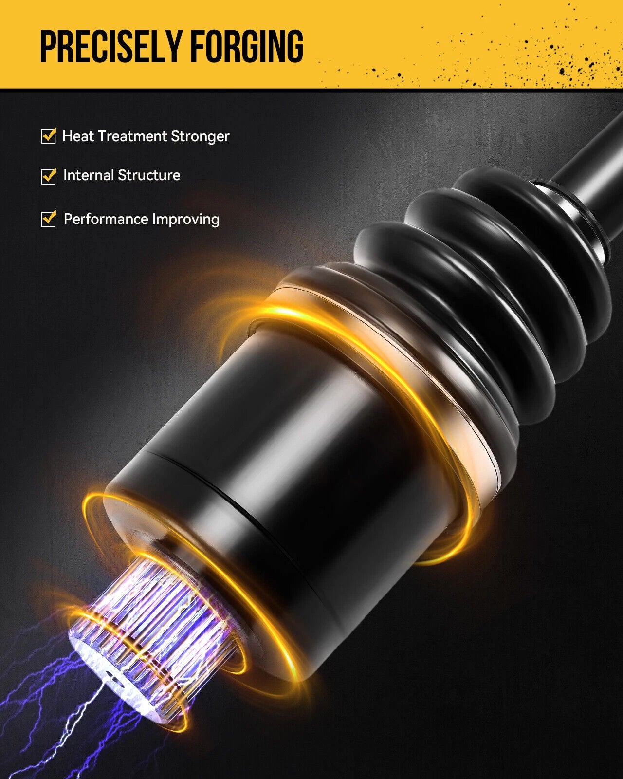 Front Right CV Axle Shaft Assembly for Land Rover Discovery Sport (2016–2017)