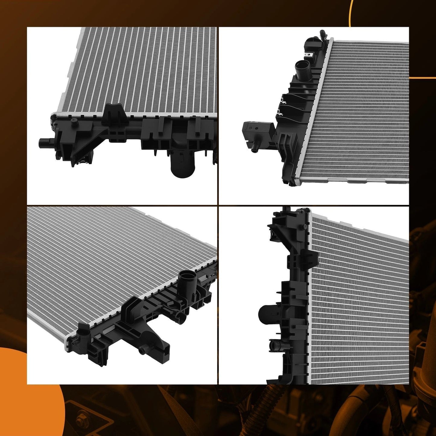 Aluminum Engine Radiator for Chevrolet Volt (2016–2019)