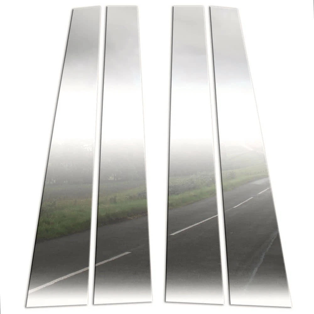 4Pc Chrome Pillar Post Covers Replacement for Buick Enclave (2007–2017)