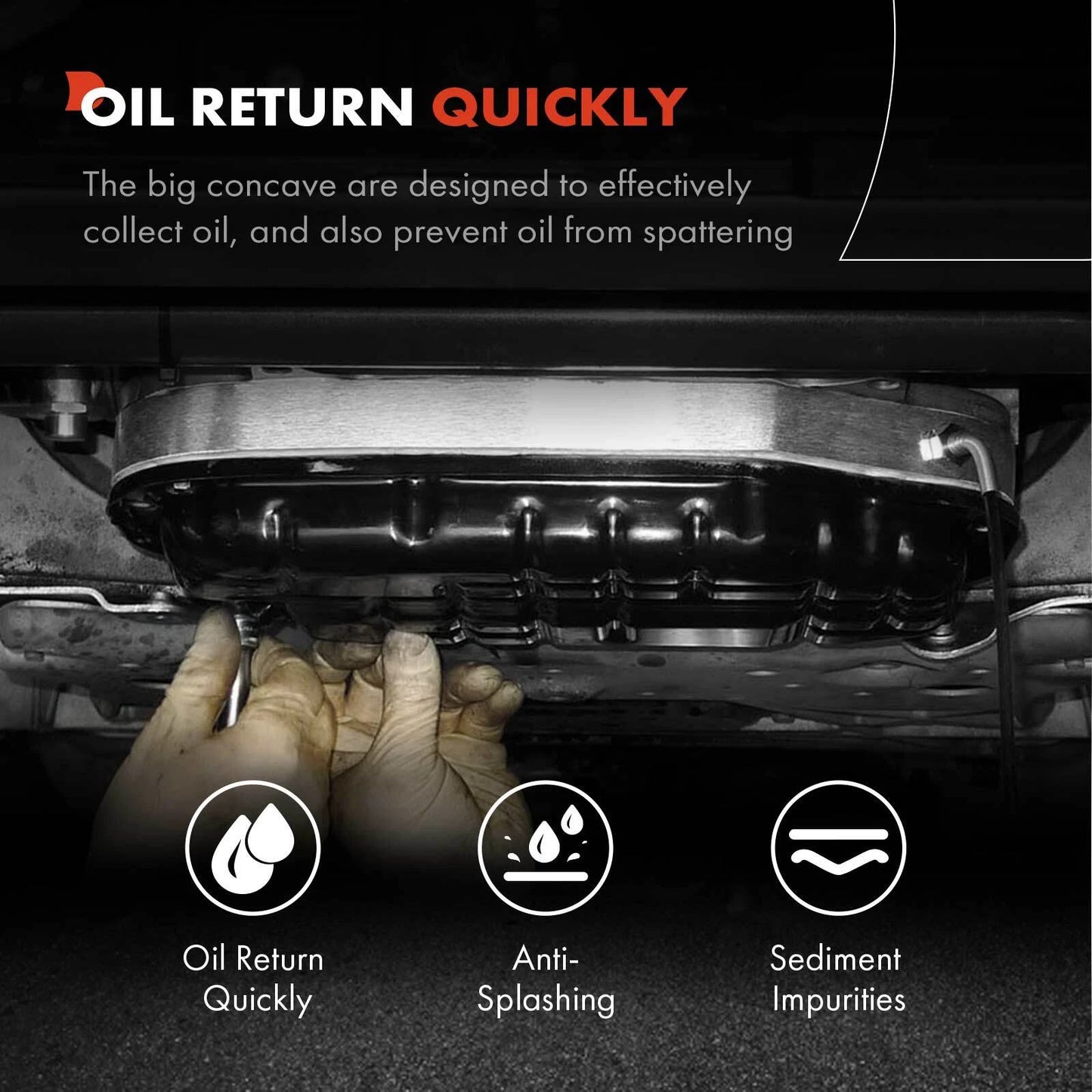 Auto Transmission Oil Pan for Chevy Impala GMC Buick Cadillac Pontiac