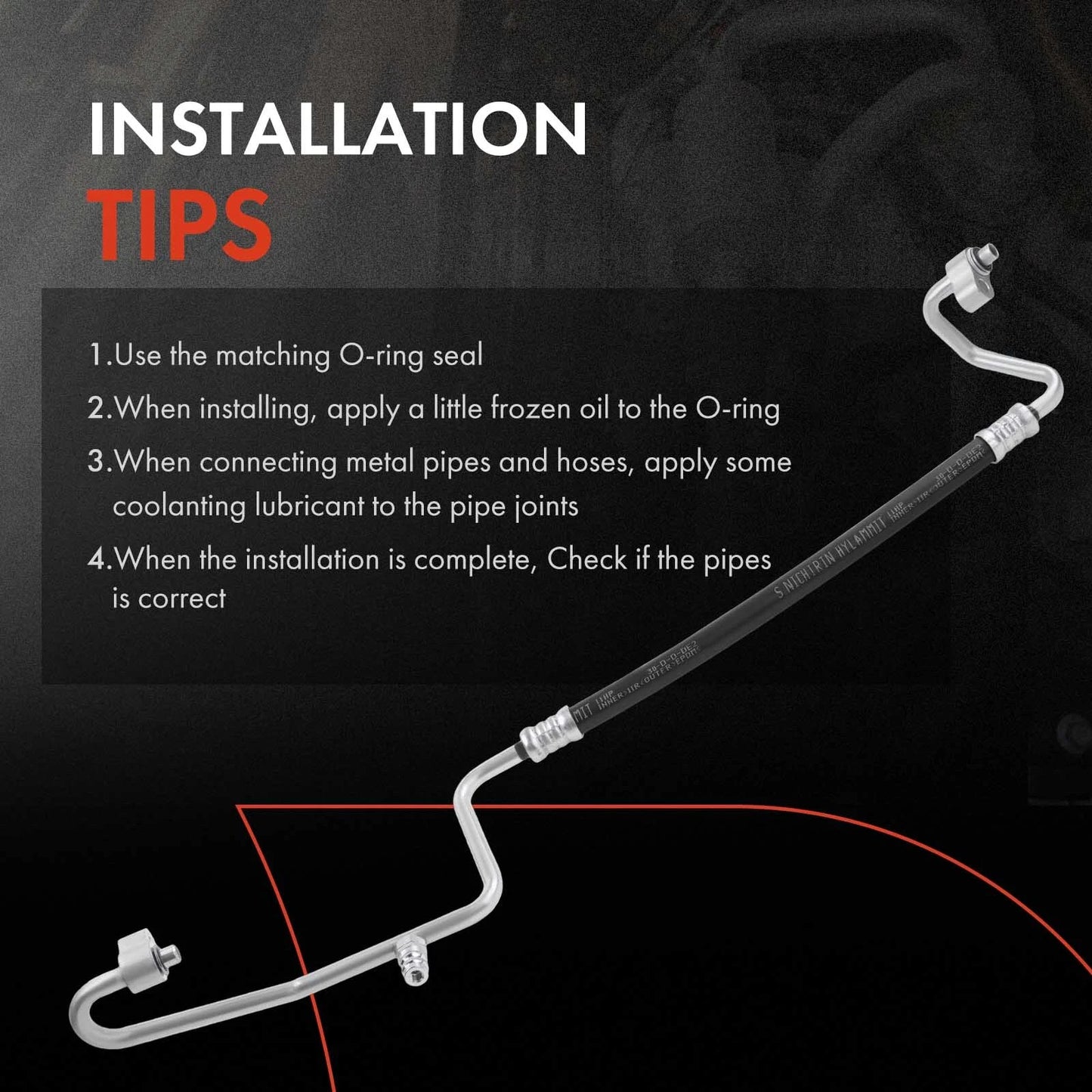 A/C Hose Discharge Line for Chevrolet Colorado, GMC Canyon (2004–2012)