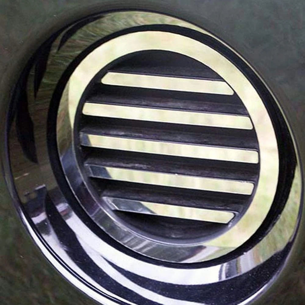 Luxury FX Chrome Front Vent Covers 12pc for Nissan Titan (2004–2015)