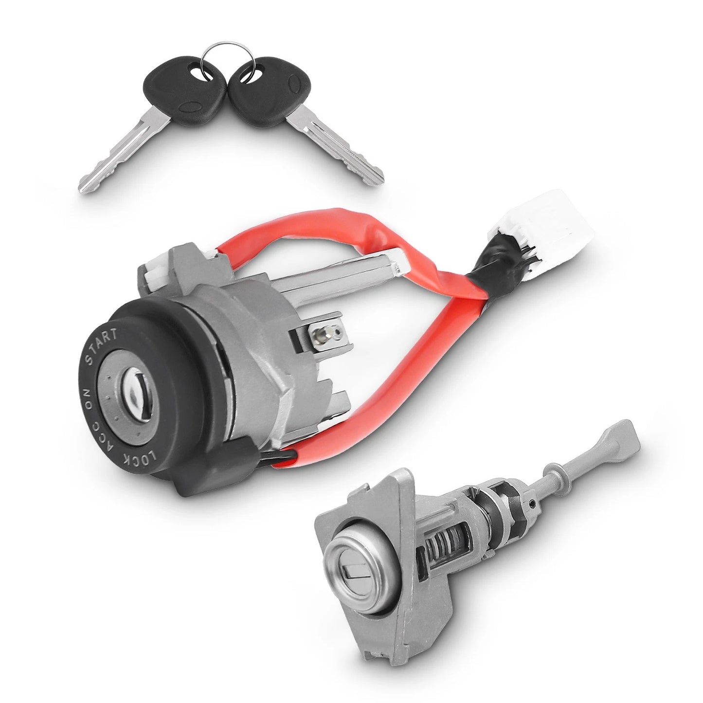 Ignition & Front Left Door Lock Cylinder for Hyundai Elantra (2011–2015)