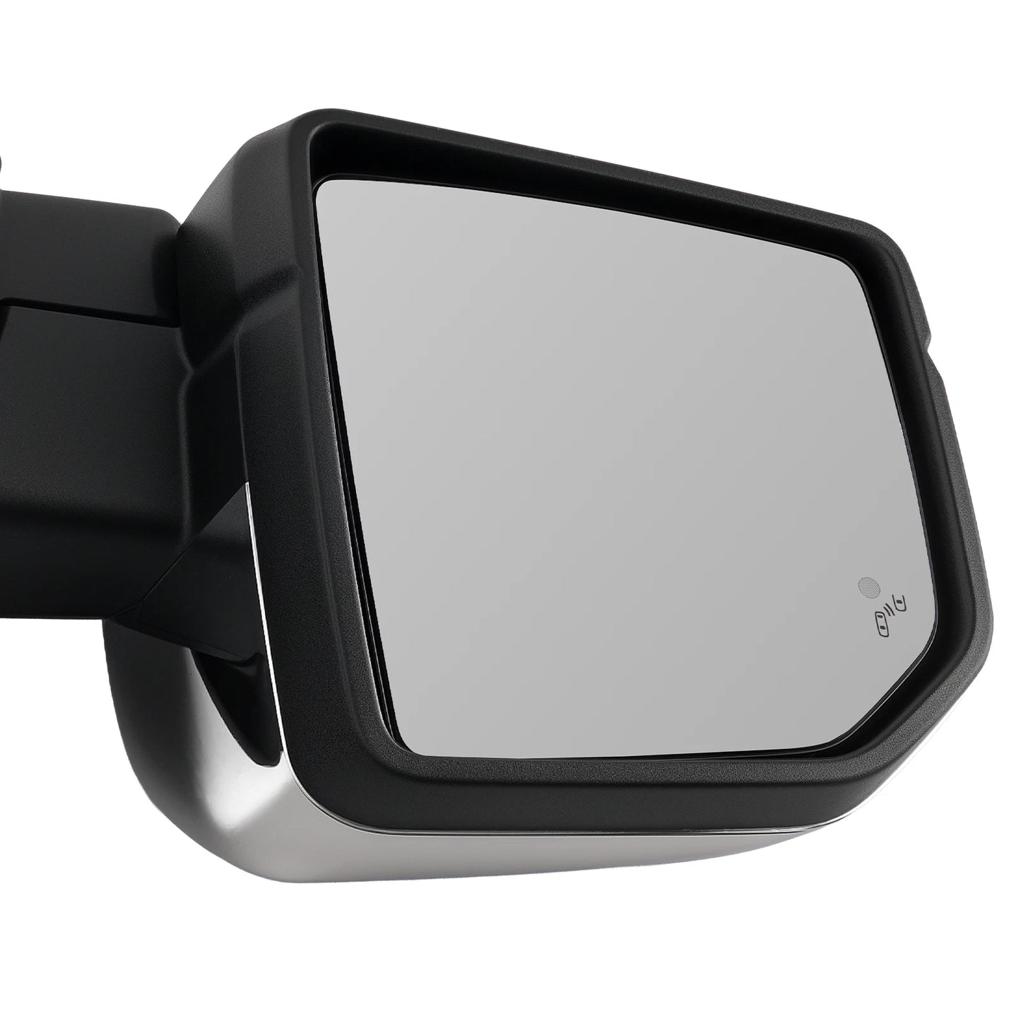 Heated Chrome Left Side Mirror for Ford F-150 XLT Crew Cab (2015–2017)