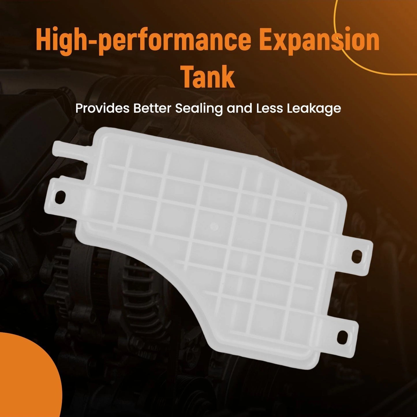 Coolant Reservoir Tank with Cap for Kia Sorento EX LX (2003–2006)