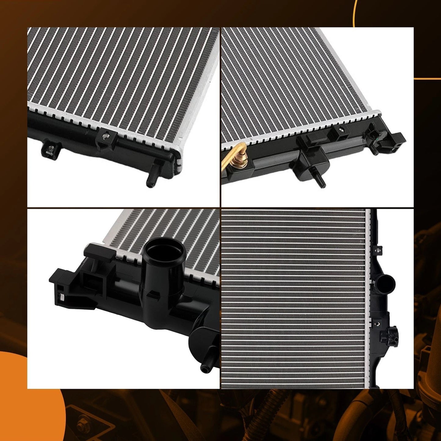 Cooling Radiator Assembly for Mitsubishi Eclipse (2006–2012 AT)