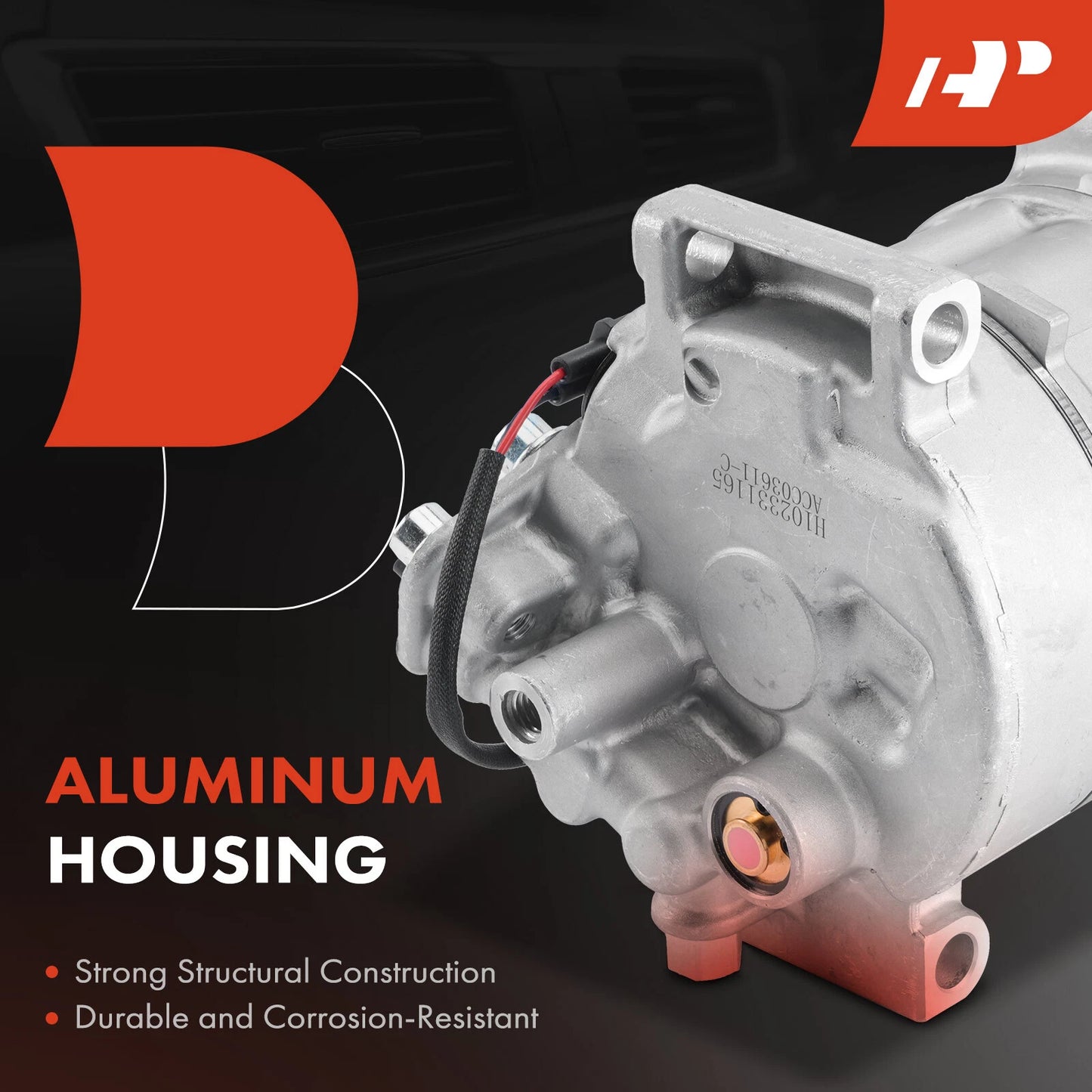 A/C Compressor with Clutch for Mercedes B200 (2006–2011)