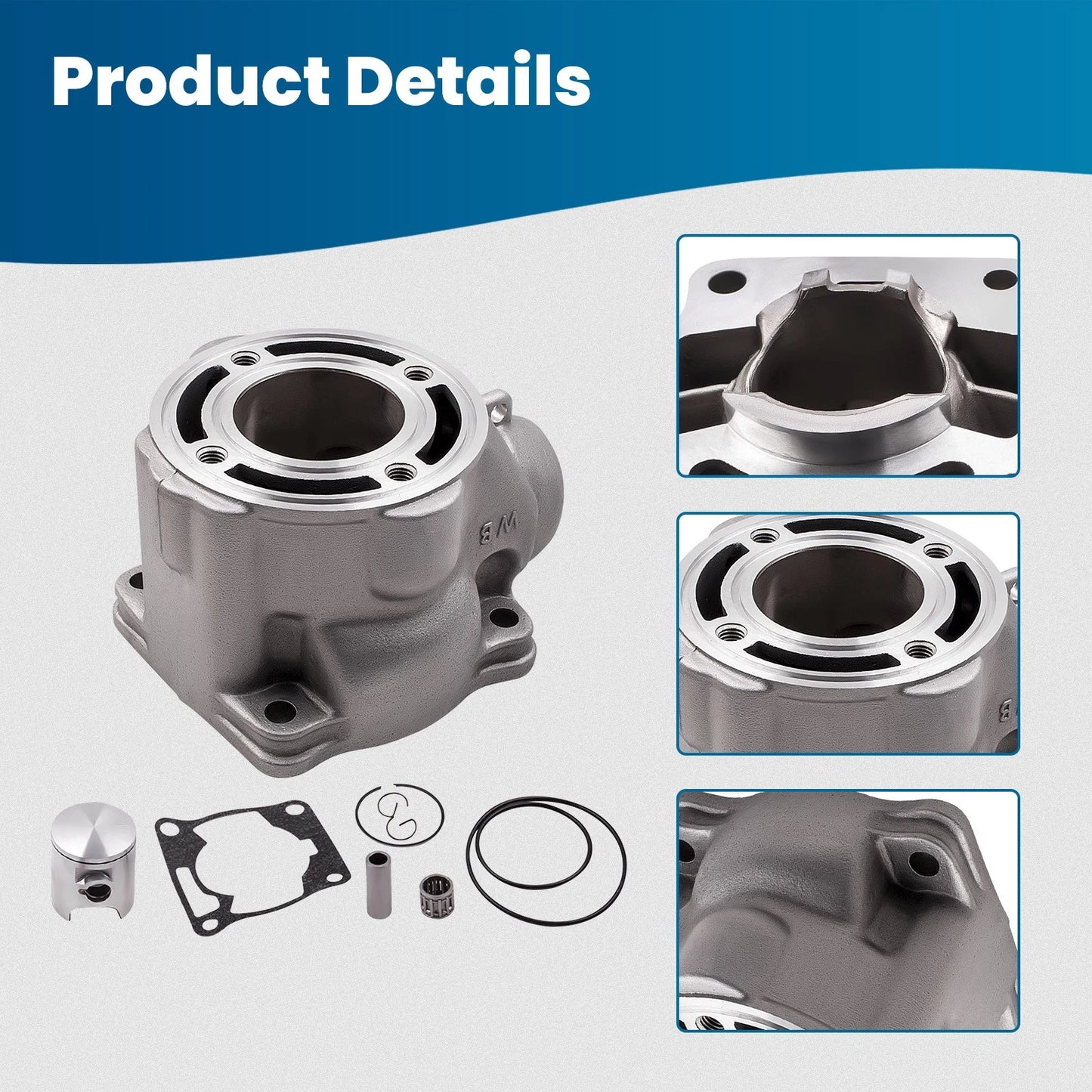 Cylinder Piston Rings for Yamaha YZ85 (2002–2018)