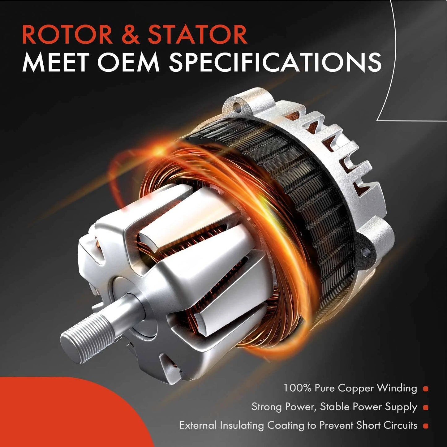 Alternator for Mercedes-Benz CLA250 GLA250 B250 (2014–2020)