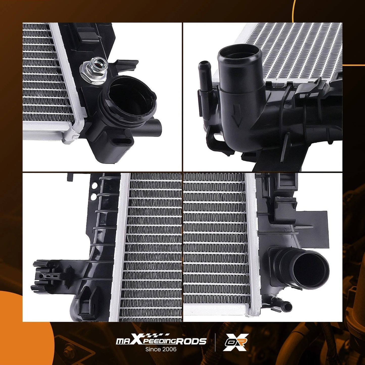 Aluminum Radiator for Dodge Sprinter 2500/3500 (2007–2009)
