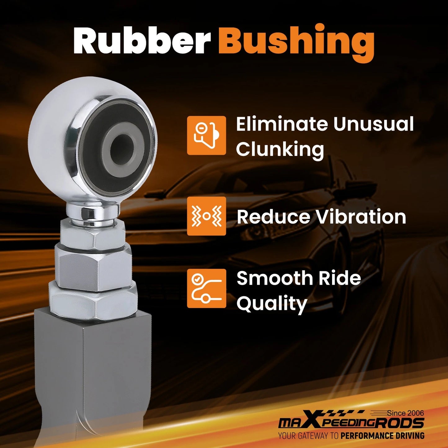 Adjustable Aluminum Rear Camber Control + Toe Arms for Tesla Model S/X (2016–2024)