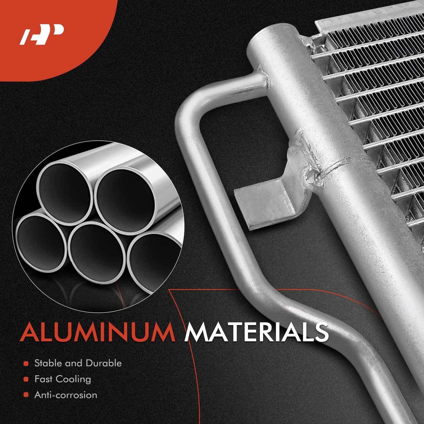 A/C Condenser with Receiver Drier for Chevy Cruze (2016–2019)