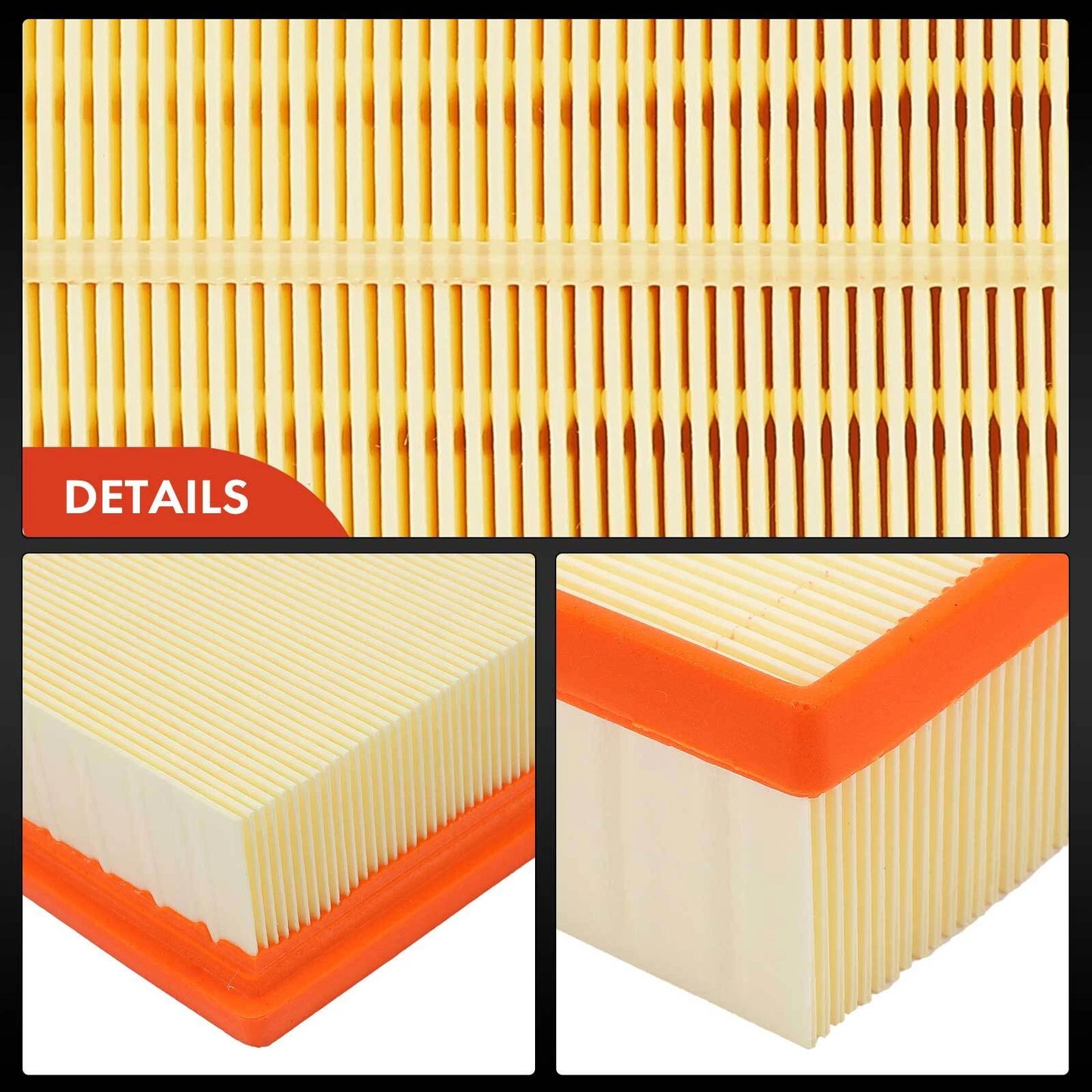 2X Engine Air Filter for Mercedes-Benz C250 C300 C230 (2010–2012)