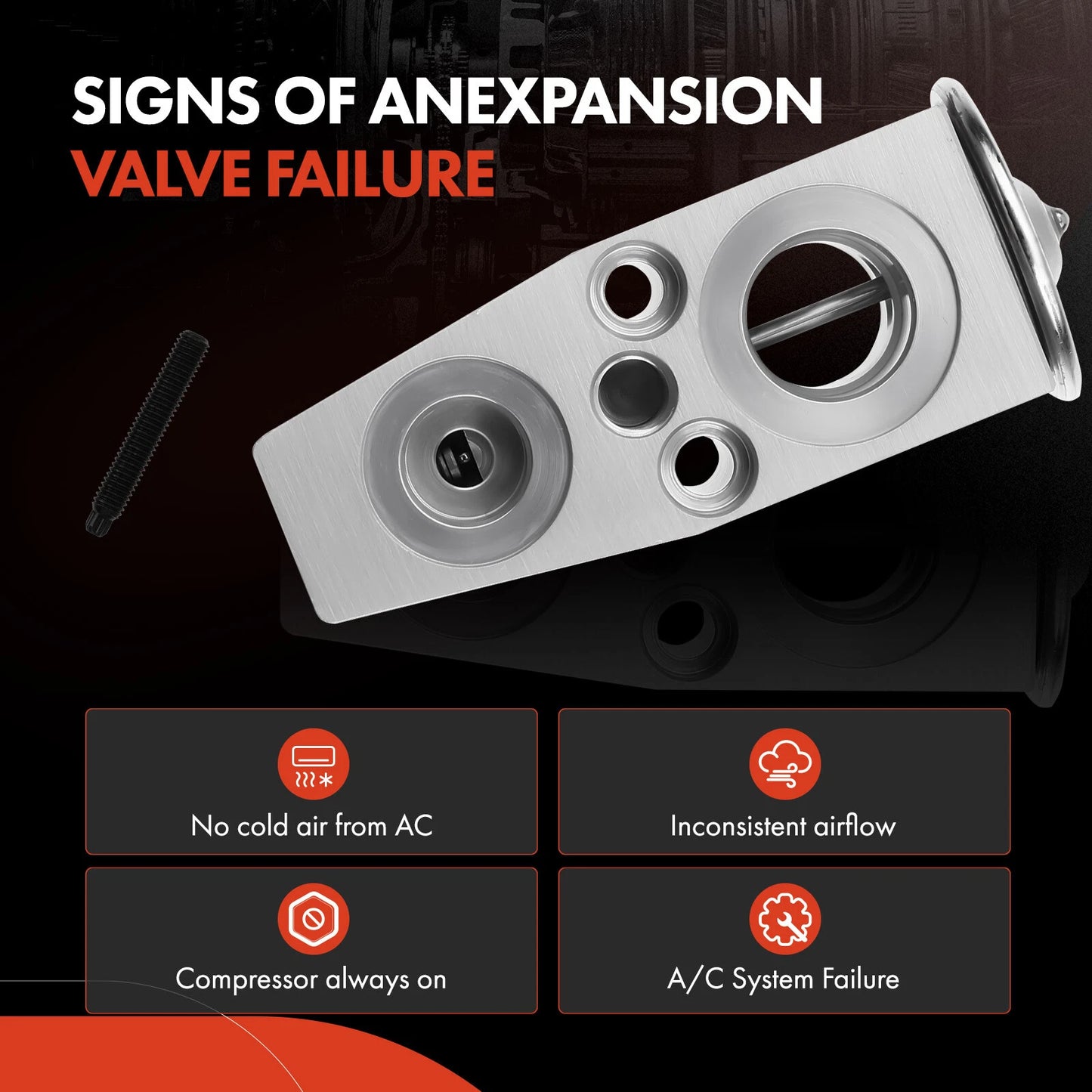 A/C Expansion Valve for Saturn Vue, Chevrolet Equinox (2005–2007)