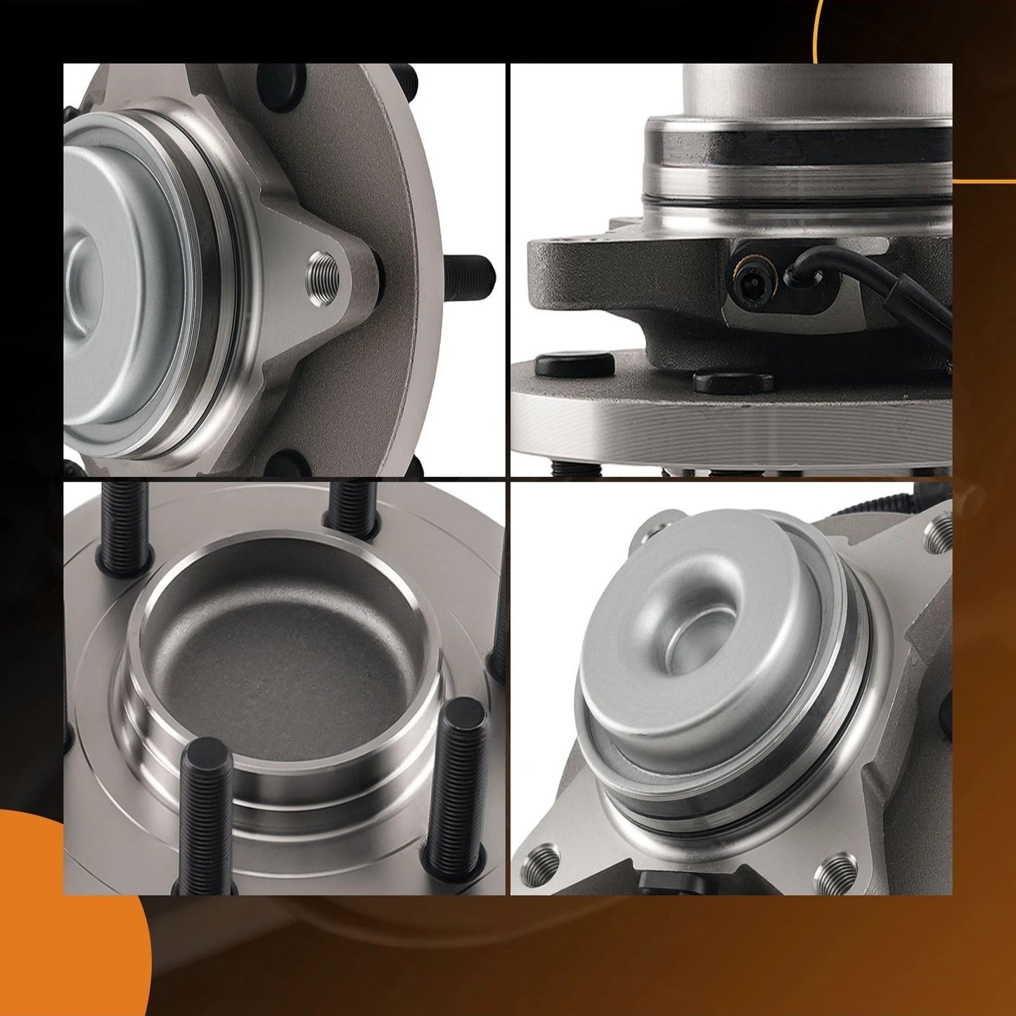 Front Wheel Hub Bearing Assembly for Ford F-150 RWD (2015–2017)