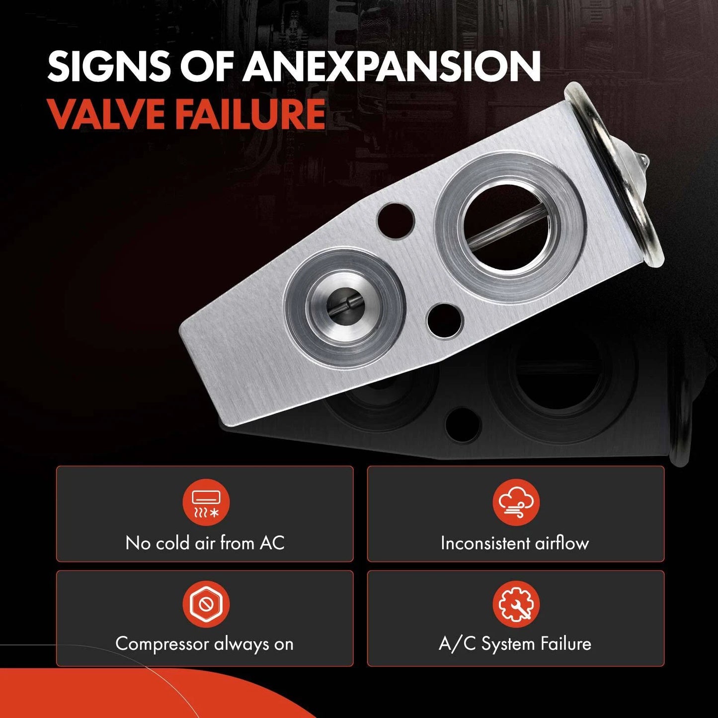 A/C Expansion Valve for Chevy Malibu, Impala, GMC, Buick, Cadillac