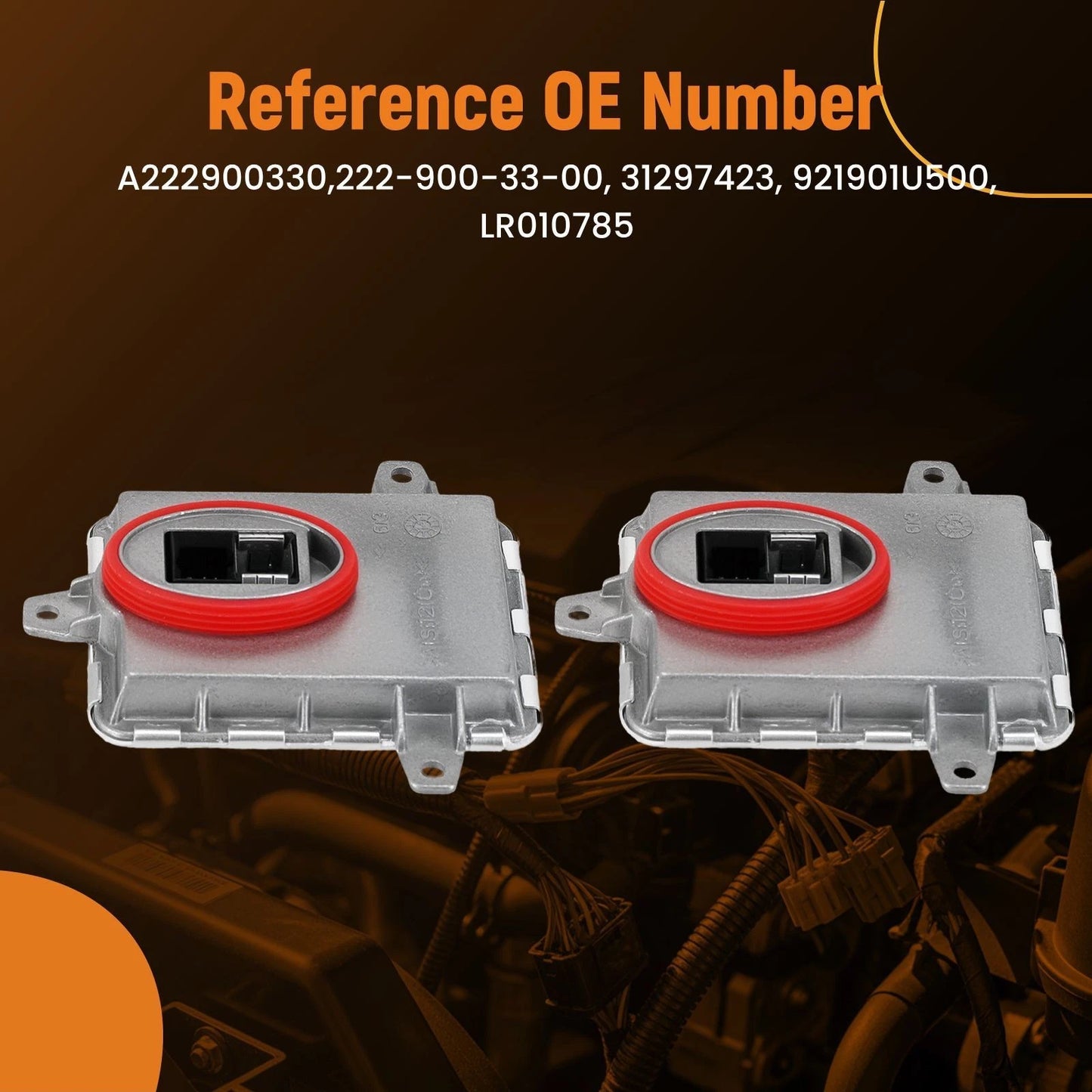 HID Xenon Headlight Ballast for Mercedes-Benz CLA250 CLA45 AMG (2014–2016)