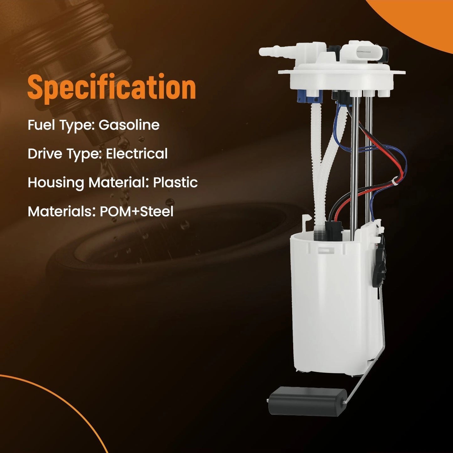 Electric Fuel Pump Assembly for Chevrolet Colorado GMC Canyon (2004–2005)