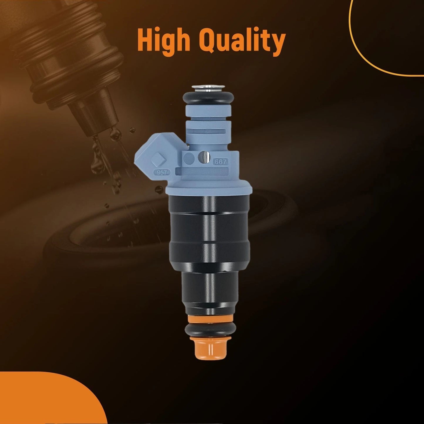 Fuel Injector Set for Ford Aerostar Bronco II 2.9L (1986–1990)