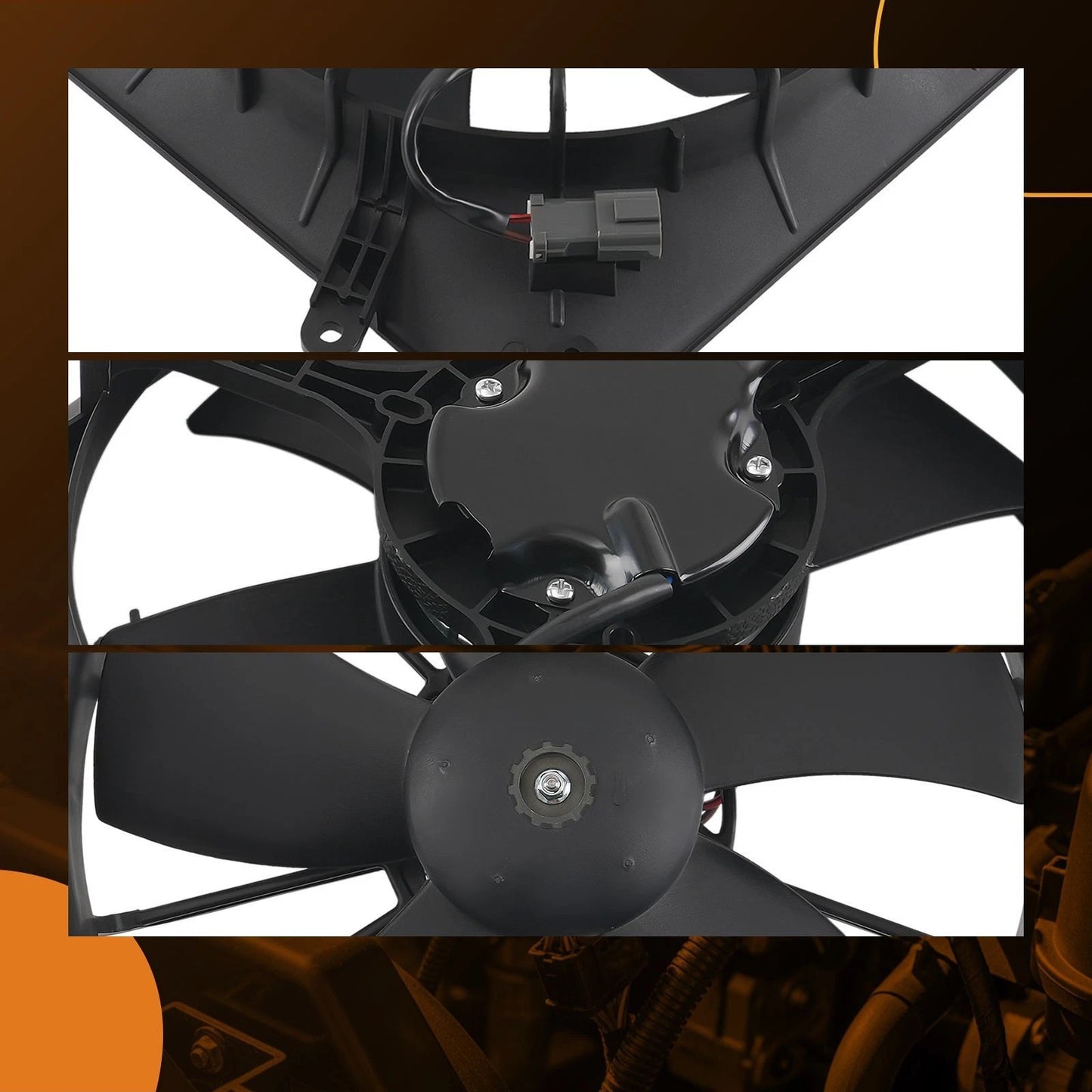 Engine Cooling Fan Assembly for Honda Accord (1998–2002)