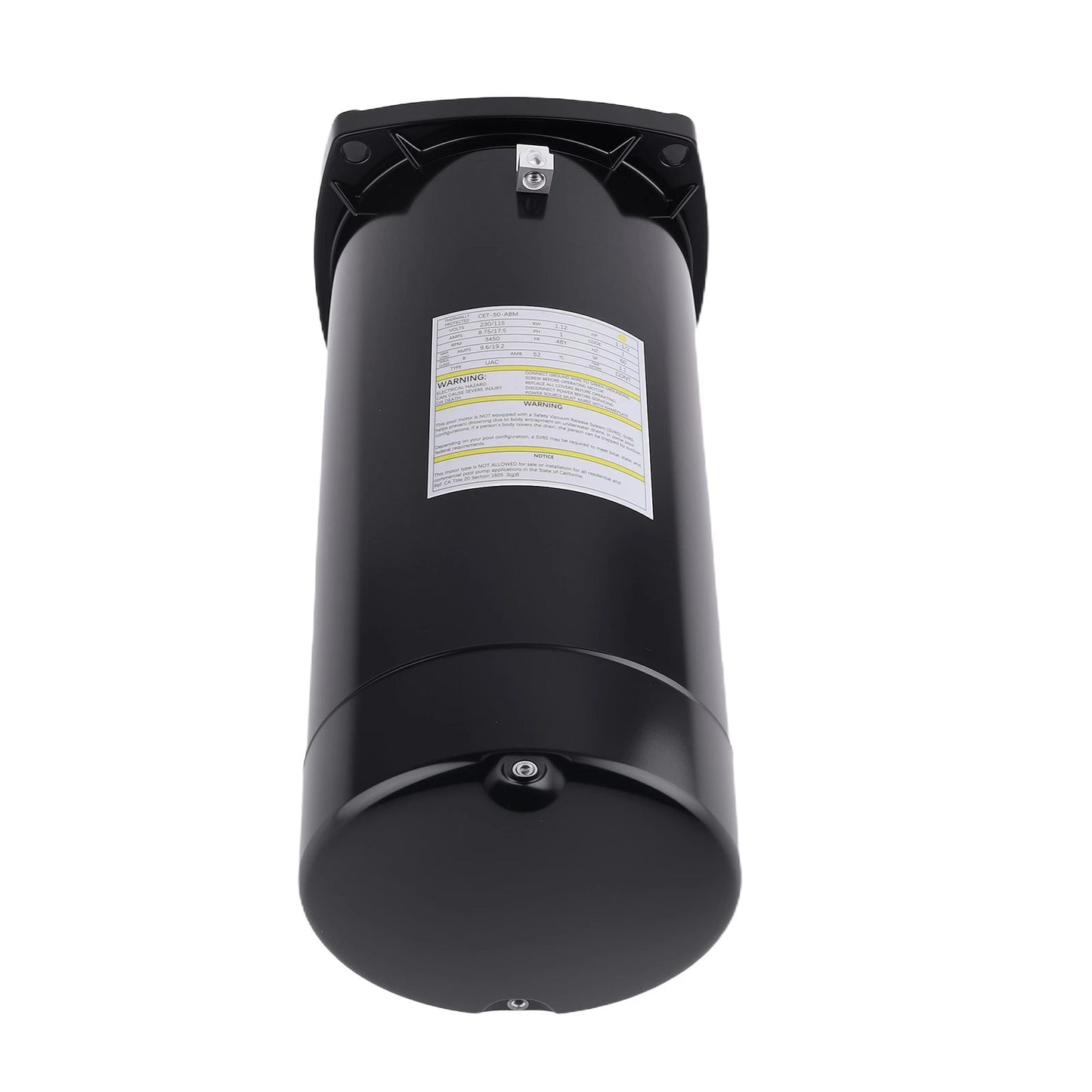 1.5HP Pool Motor for ASQ165 EUSQ1152 115/230V 48Y Frame 1-Speed Threaded (2015–2025)