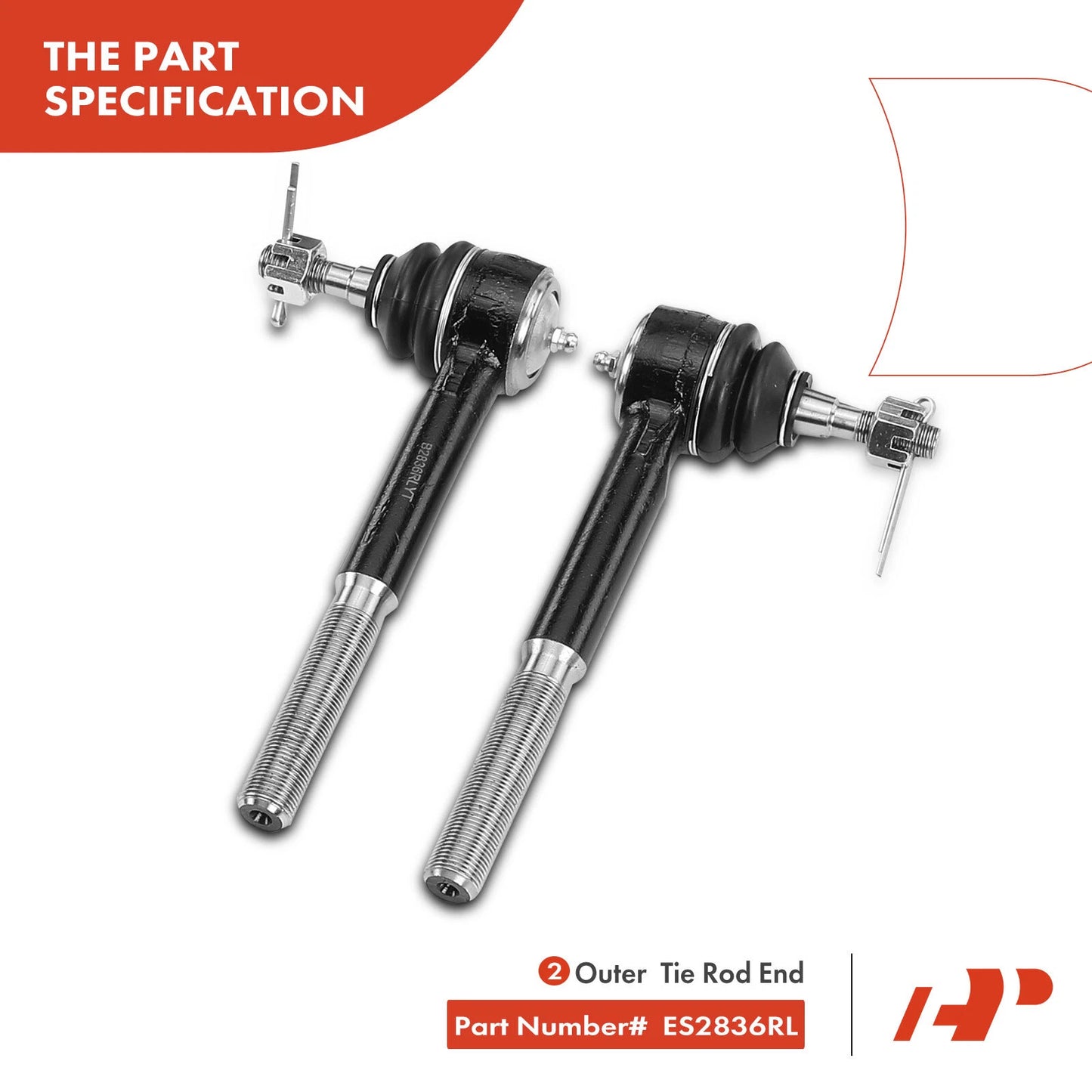 9x Front Idler Arm Ball Joint Tie Rod End for Chevy K2500 (1988–1992)
