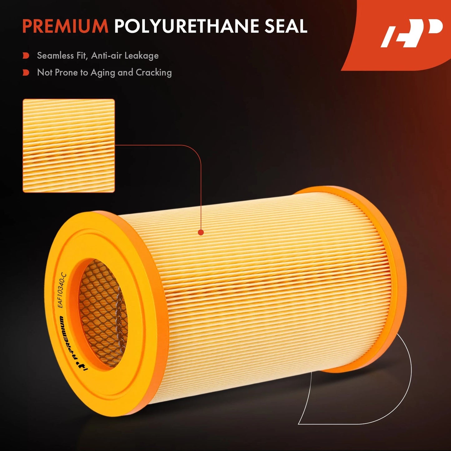 2X Engine Air Filter for Chevrolet S10 (2016–2017) 2.5L