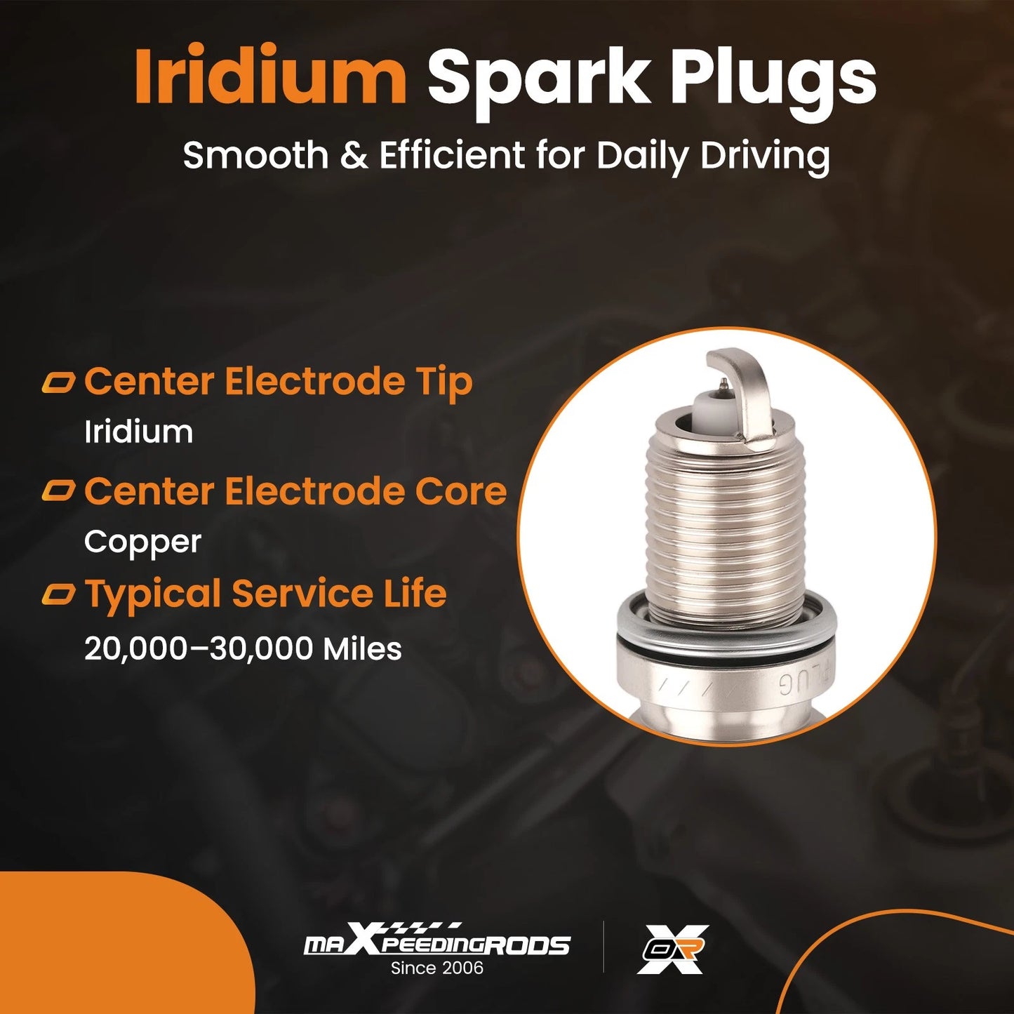 Iridium Spark Plugs for Toyota Avalon (1995–2004)