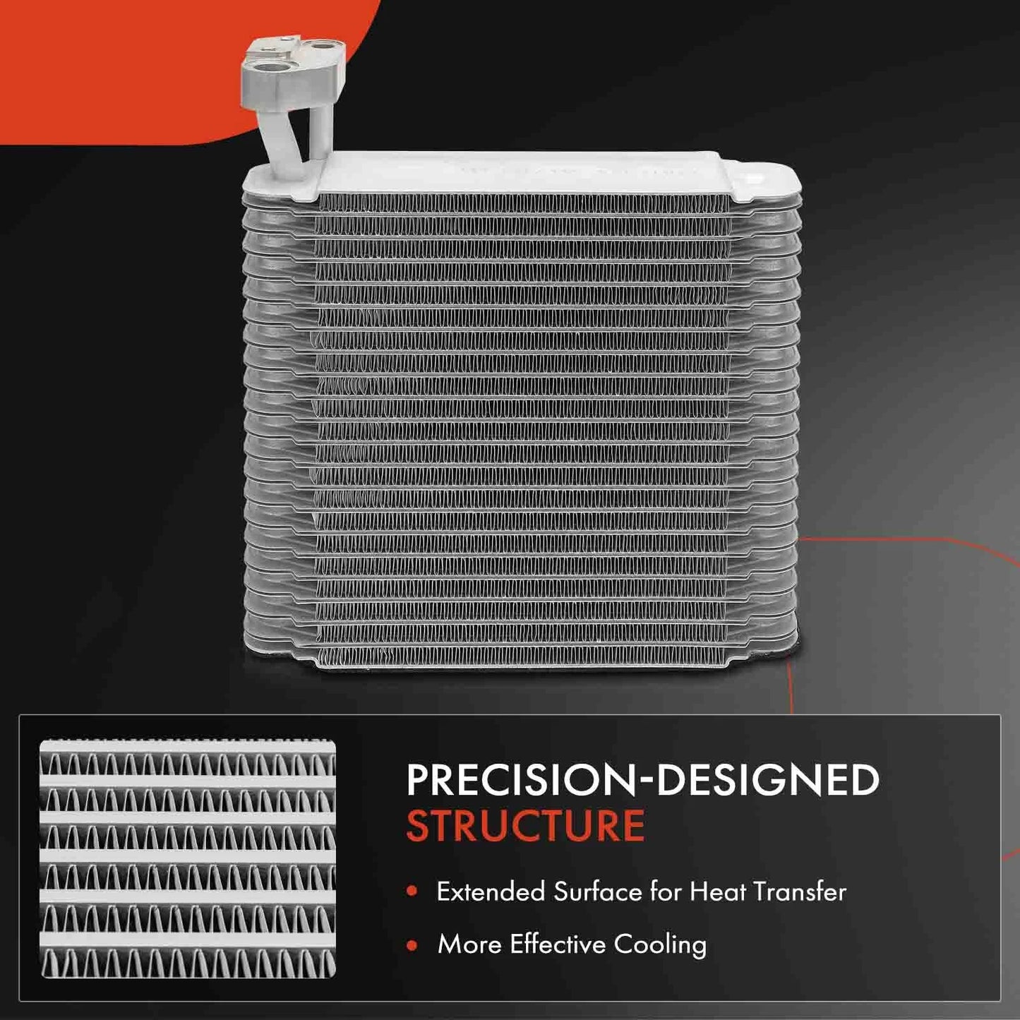 A/C Evaporator Core for Chevy GMC Silverado Sierra 1500 2500 3500 (2007–2014)