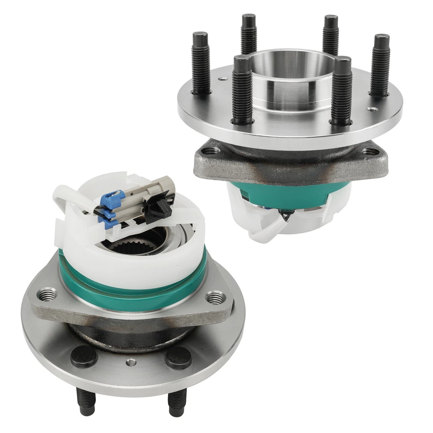 Front Wheel Hub and Bearing Assembly for 2004–2009 Cadillac SRX (3.6L, 4.6L)