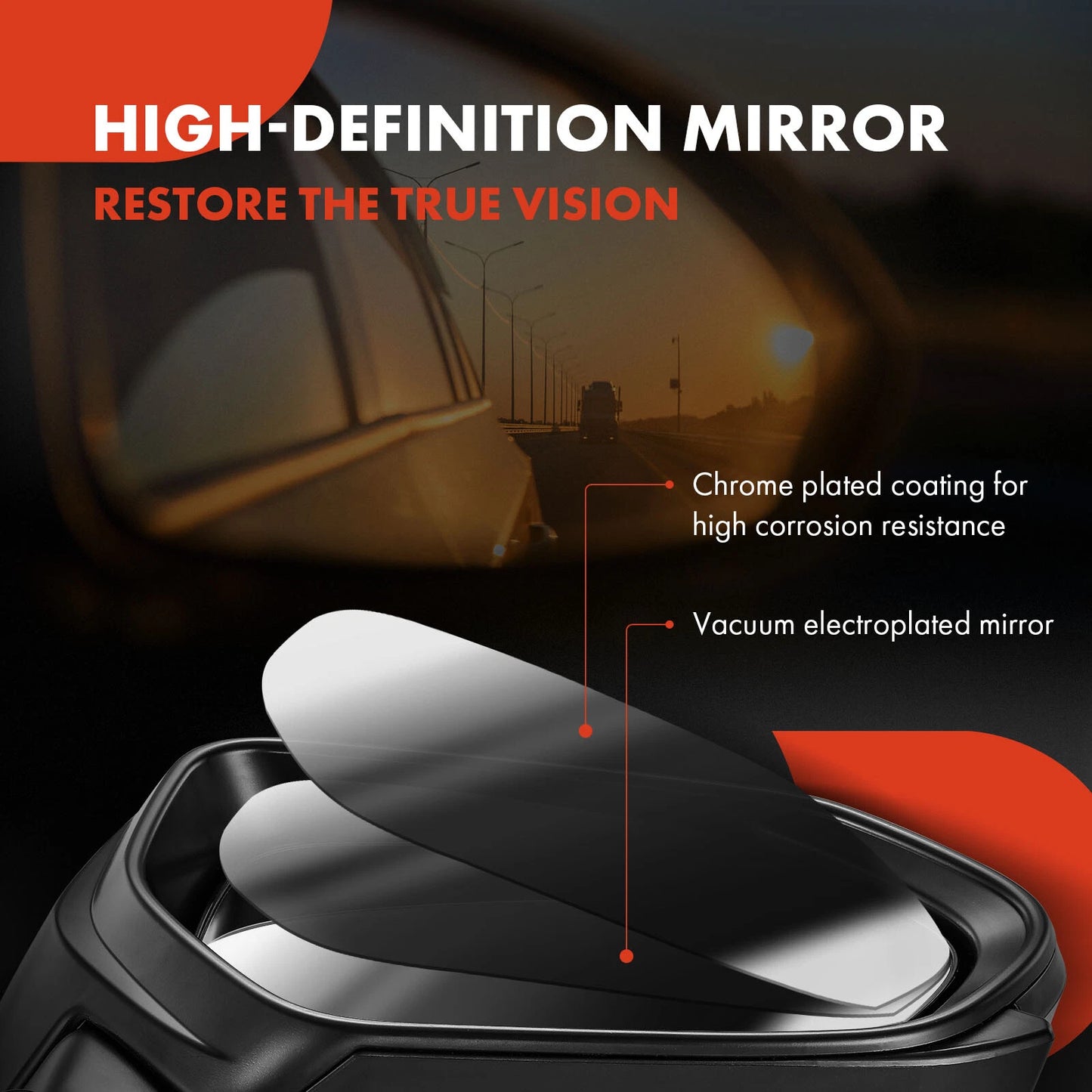 2X Power Towing Mirrors for Silverado 1500 (1999–2002, 2007)