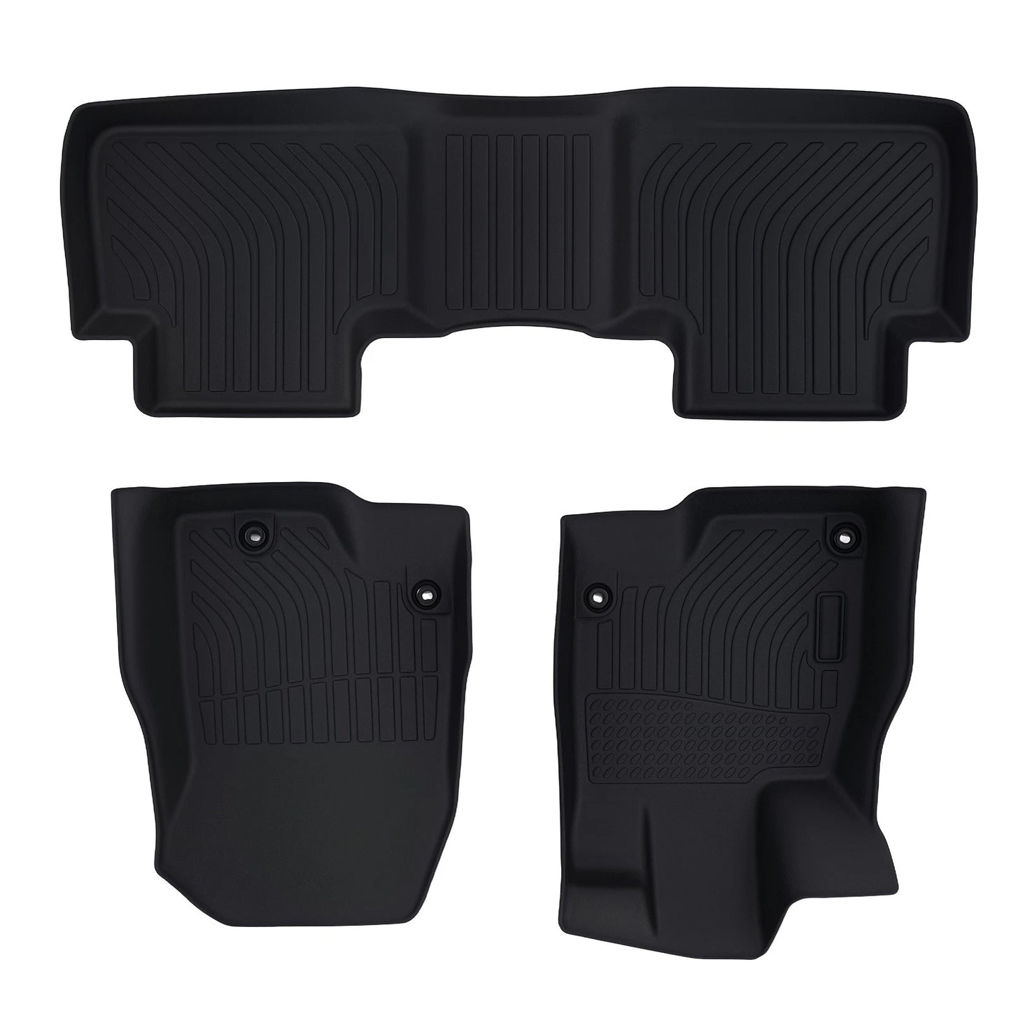 Custom All-Weather Floor Mats for Acura RDX (2019–2025) Black TPE