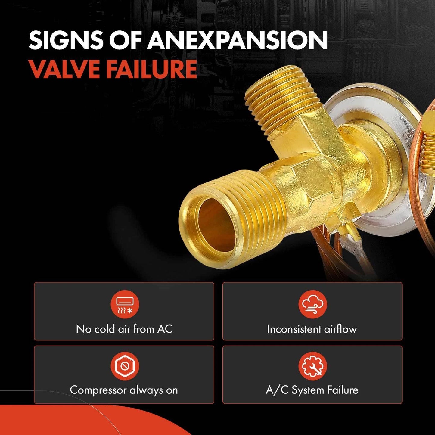 A/C Expansion Valve for Chevy C20 Pickup (1973–1987)