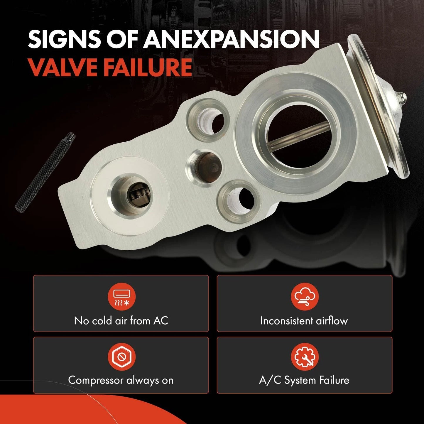 A/C Expansion Valve for Chevrolet Silverado 1500 (2019–2023)