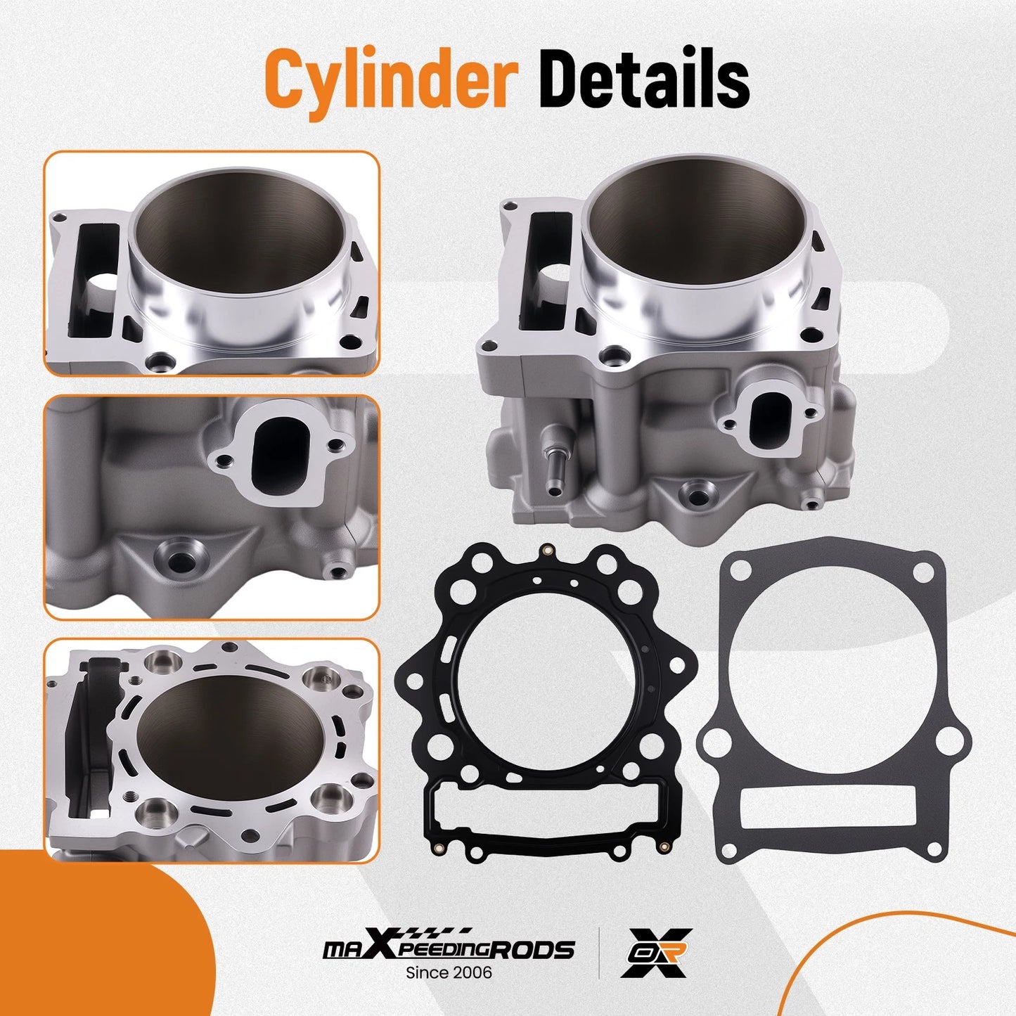 Engine Cylinder Kit for Yamaha Raptor 700R YFM700R (2009–2020) 102mm Bore