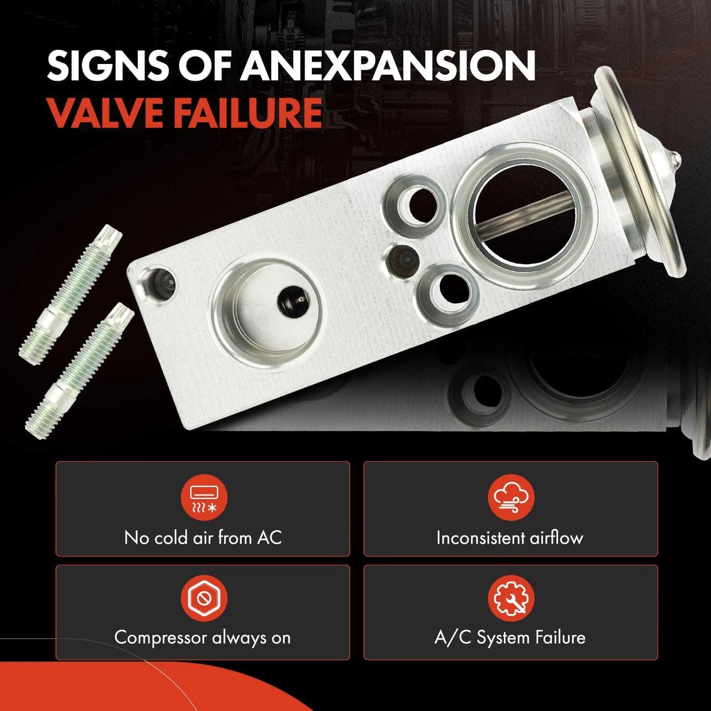 A/C Expansion Valve for Mercedes-Benz SL450 SL550 SL63 AMG (2013–2020)